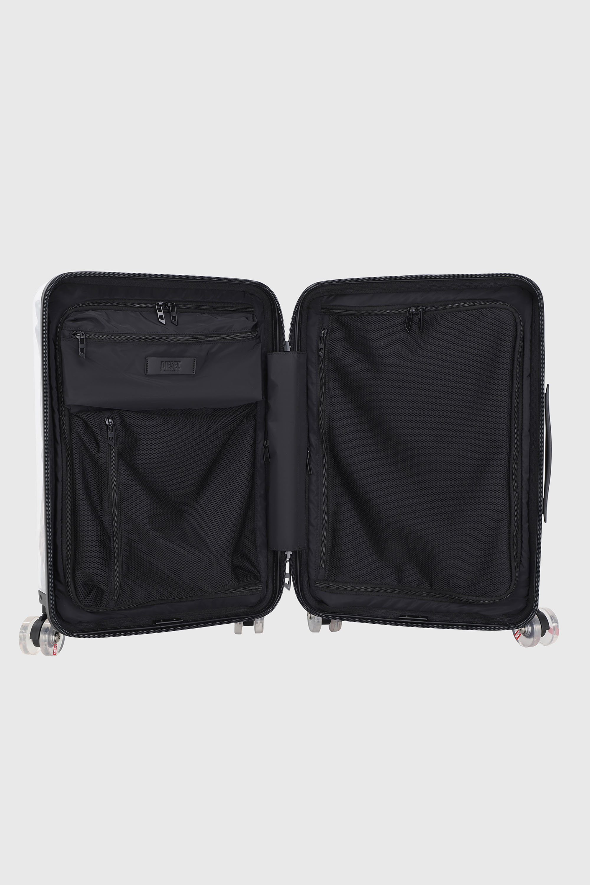 LU0036 HARD LUGGAGE - DSL009, Grey/Pink