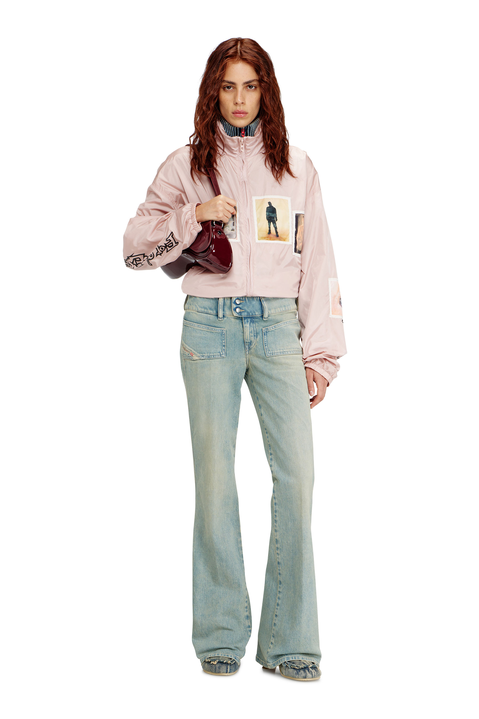 Diesel - Woman's Bootcut Jeans D-Hush 09N33, Medium blue - 1