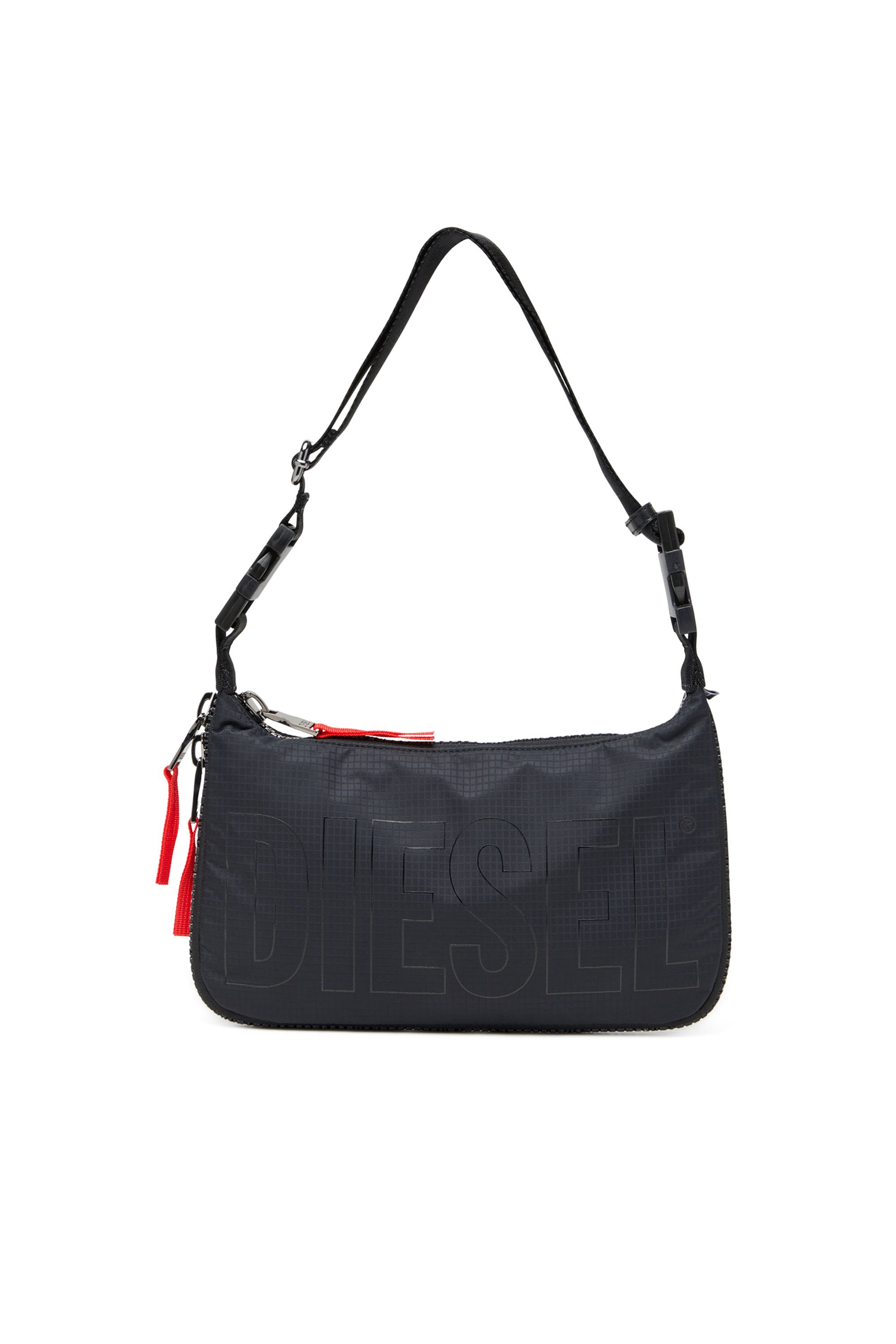 Diesel - ZIP-D CROSSBODY BAG X, Unisex's Zip-D X-Expandable utilitarian shoulder bag in Black - 1