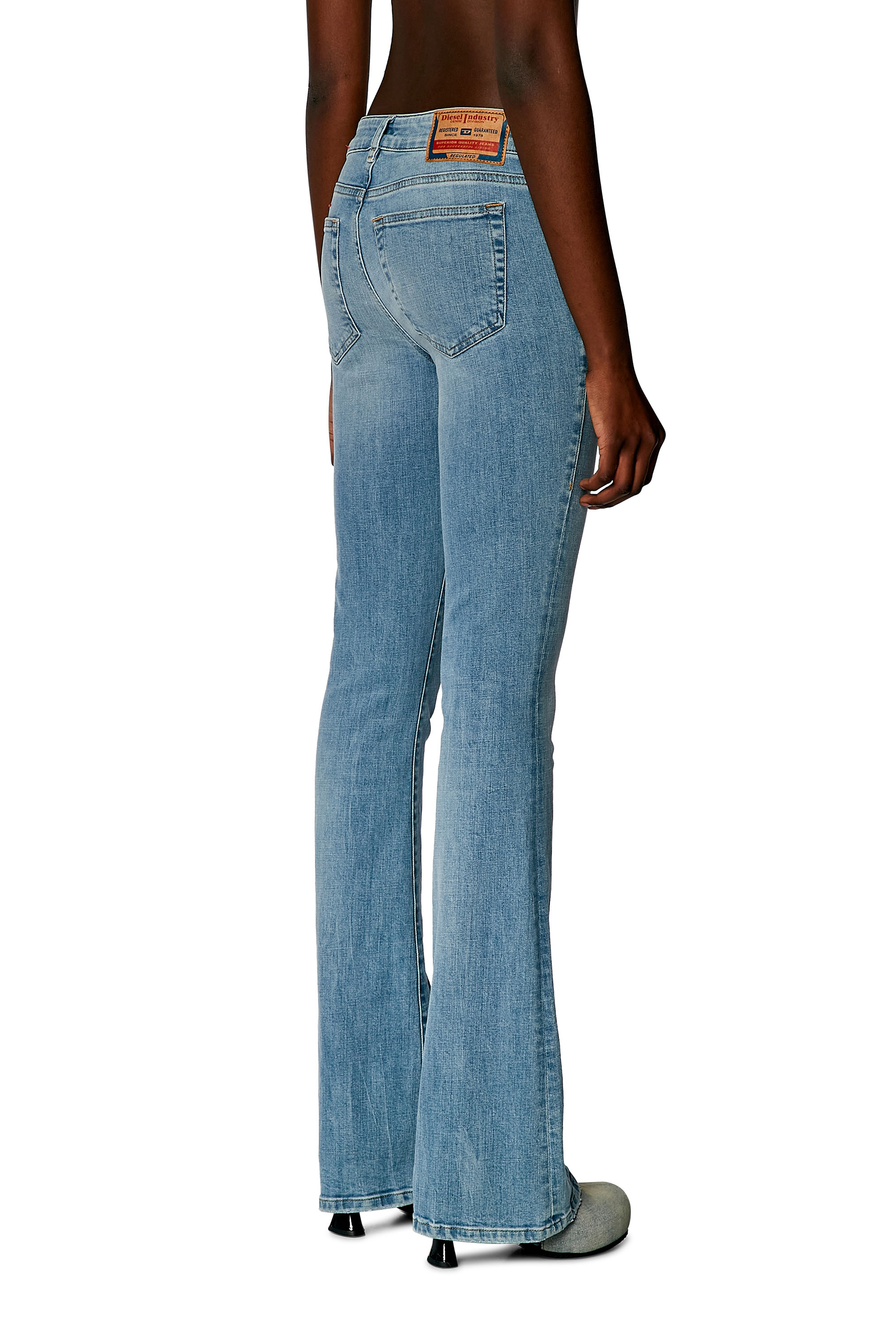 Diesel - Bootcut and Flare Jeans 1969 D-Ebbey 09H61, Light Blue - Image 1