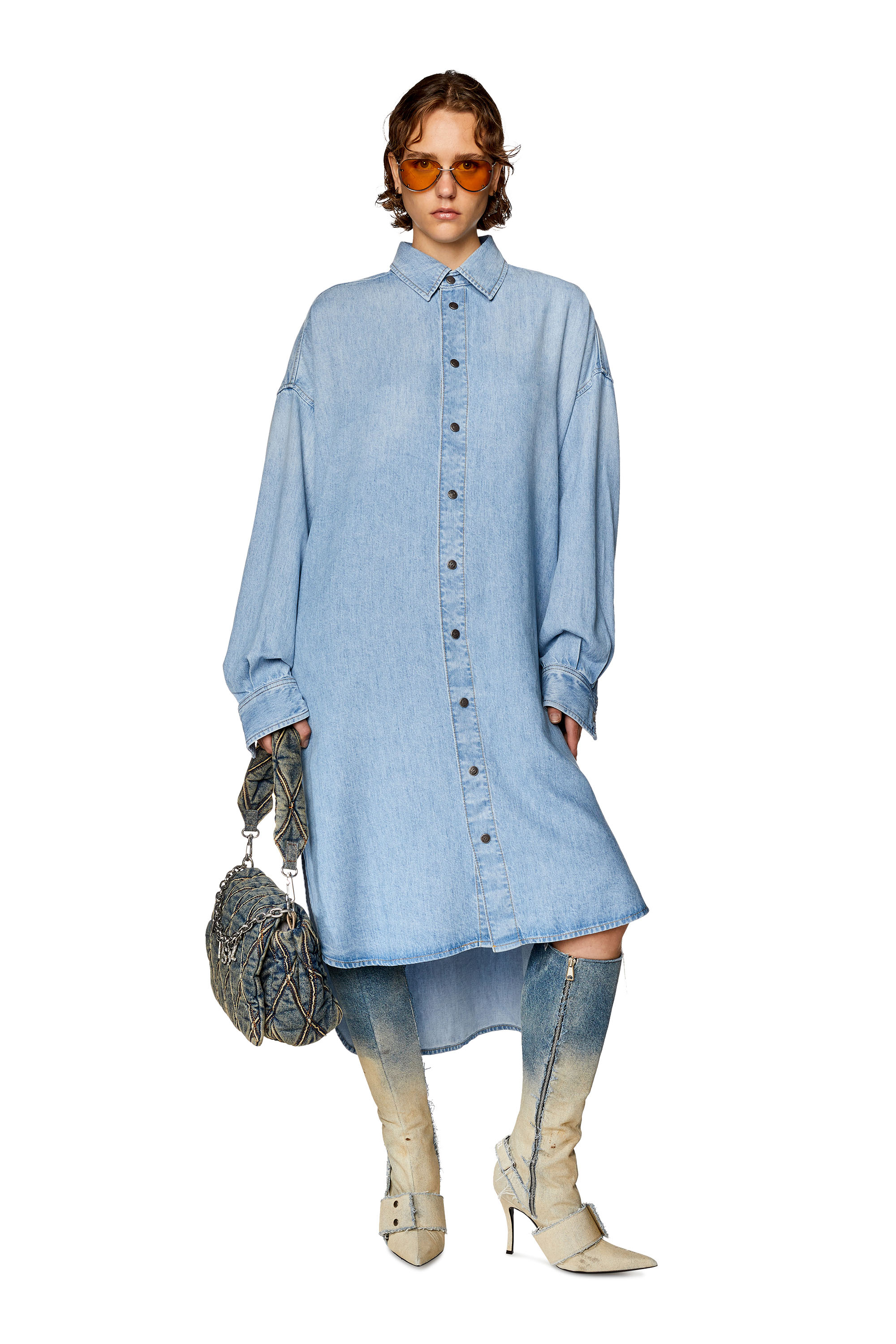 Diesel - DE-DAVIS-L-S, Light Blue - Image 2