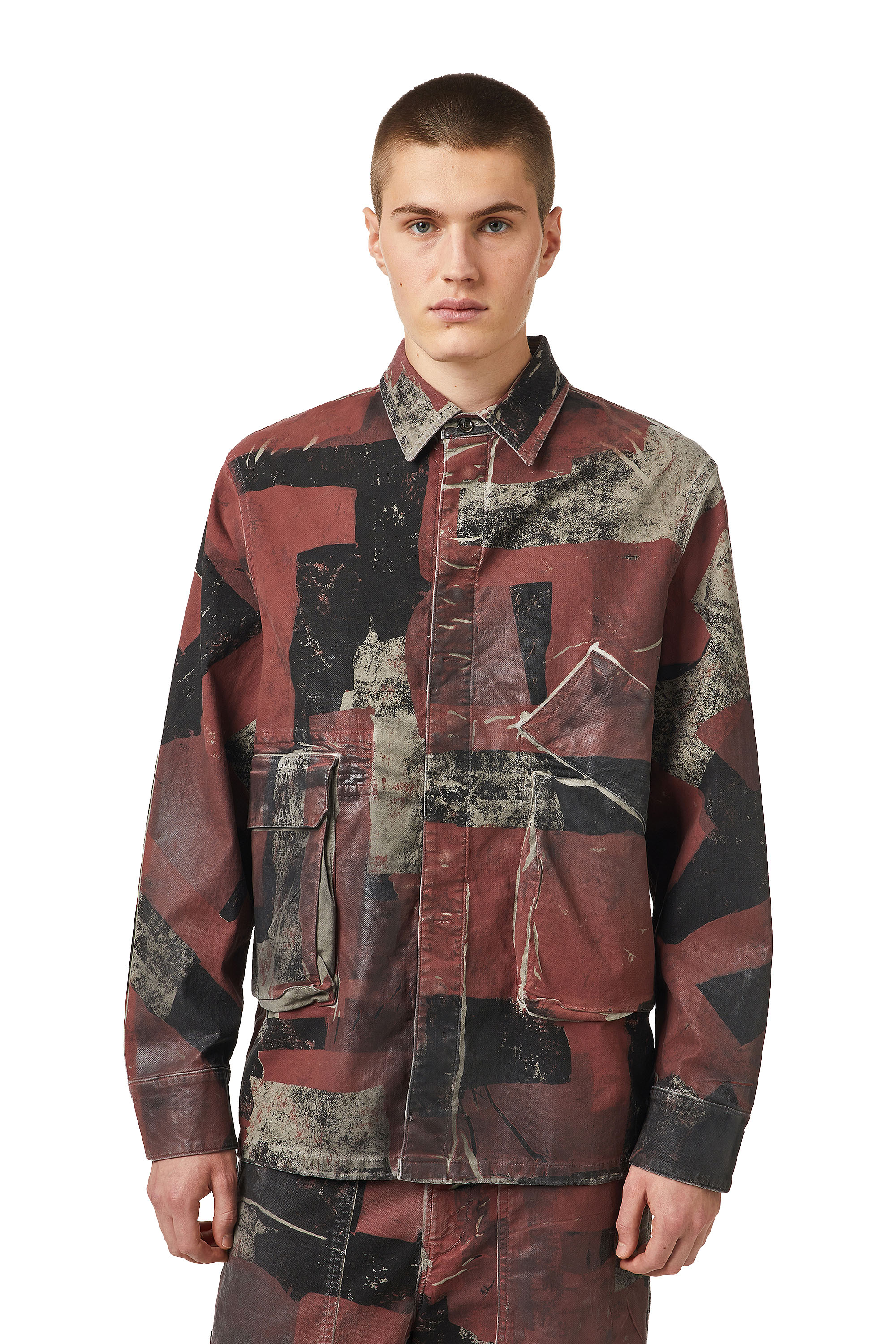 D-CORU-SP JOGGJEANS, Black/Brown - Denim Shirts