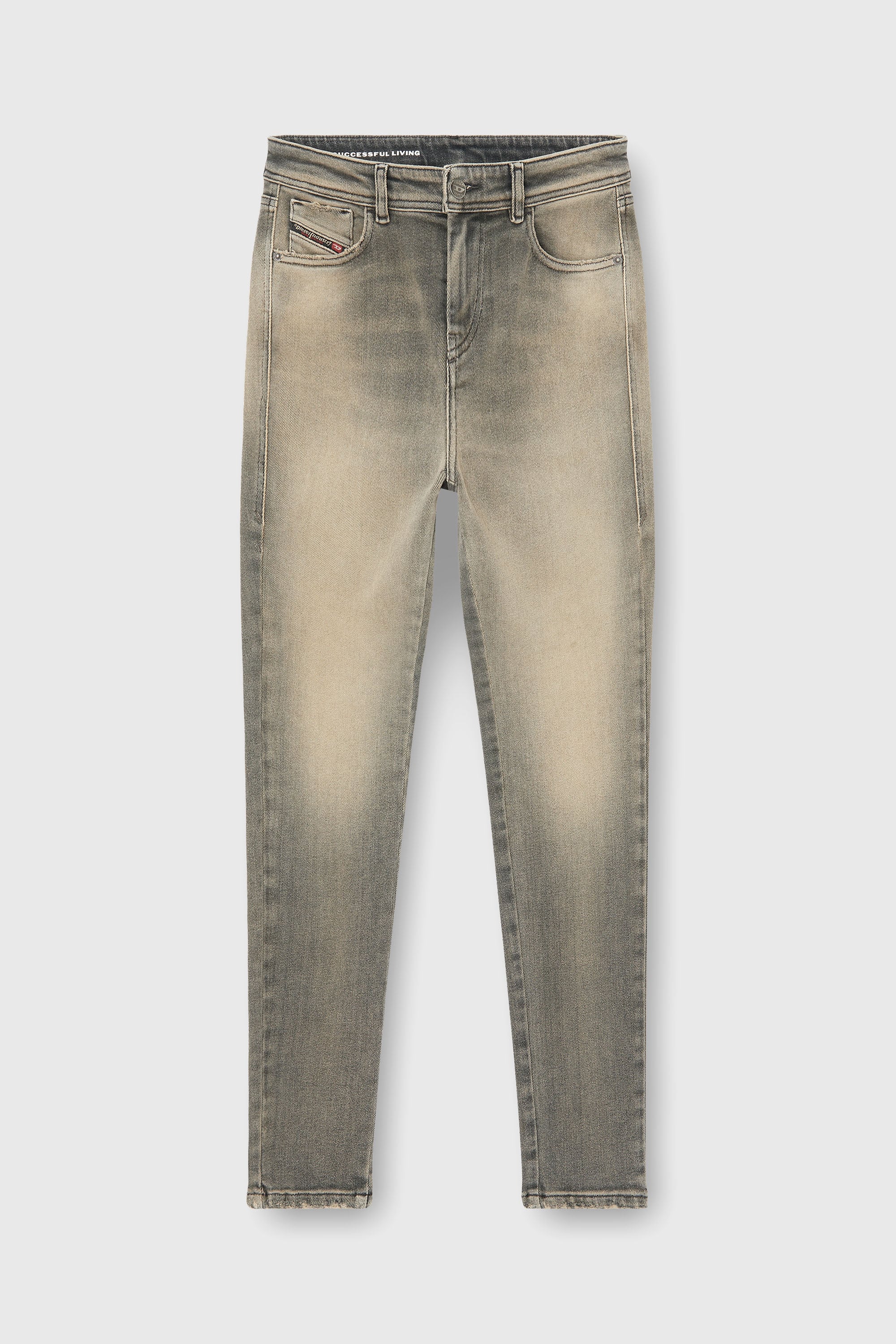 Diesel - Woman's Skinny Jeans 2017 Slandy 09P32, Grey - 2