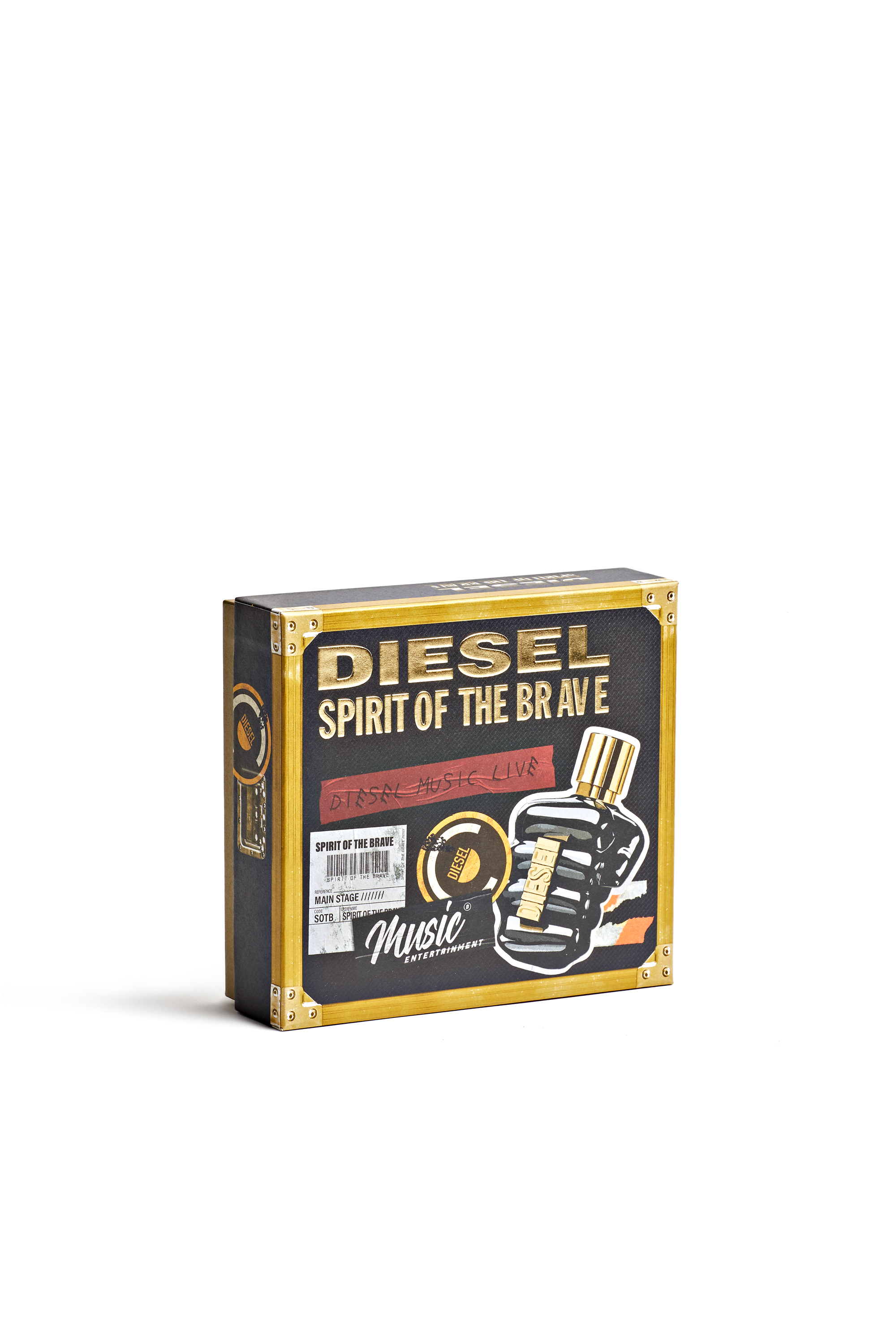 Diesel - SPIRIT OF THE BRAVE 35 ML GIFT SET, Man's Spirit Of The Brave Gift set in Black - 2