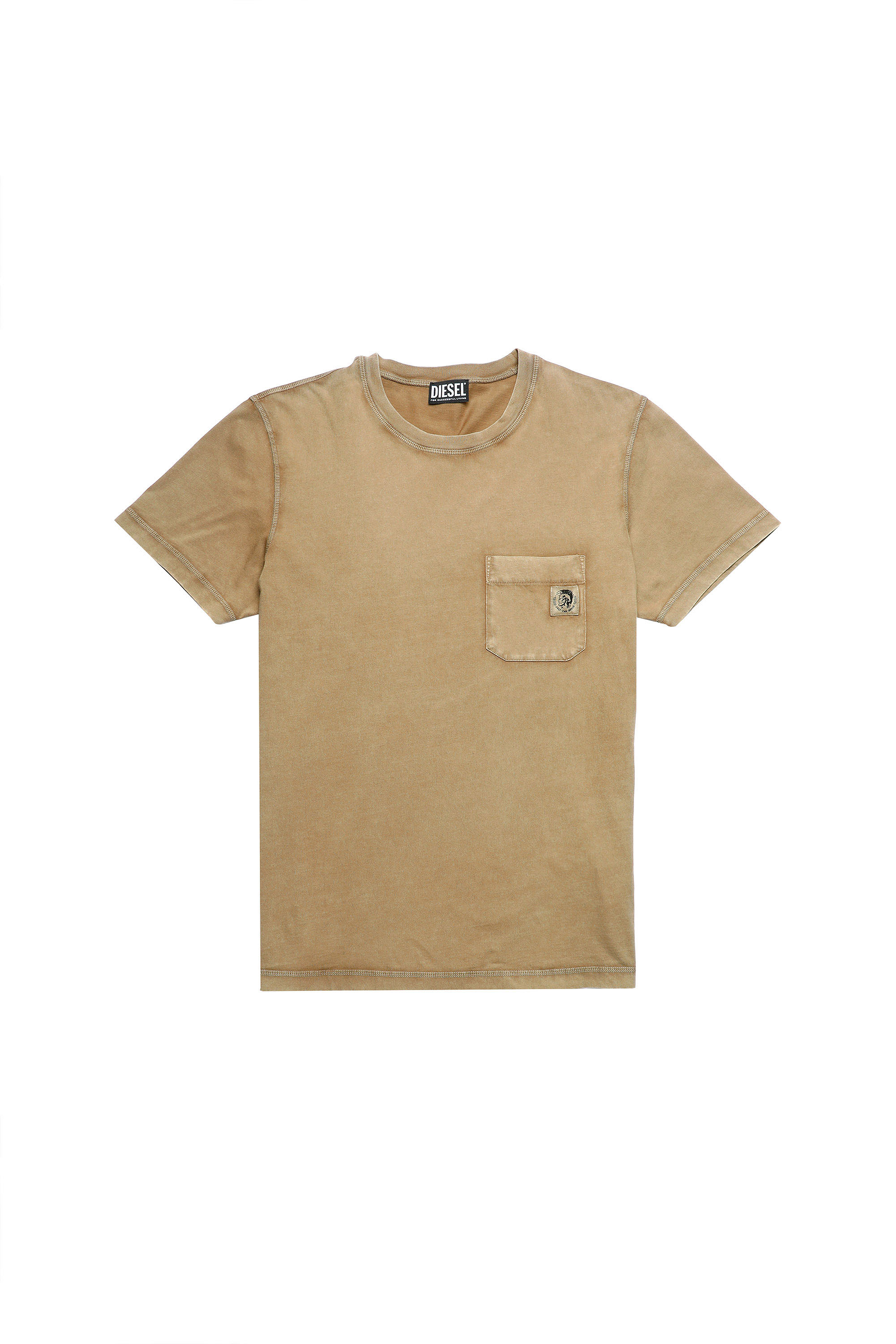 T-WORKY-MOHI-B1, Military Green - T-Shirts