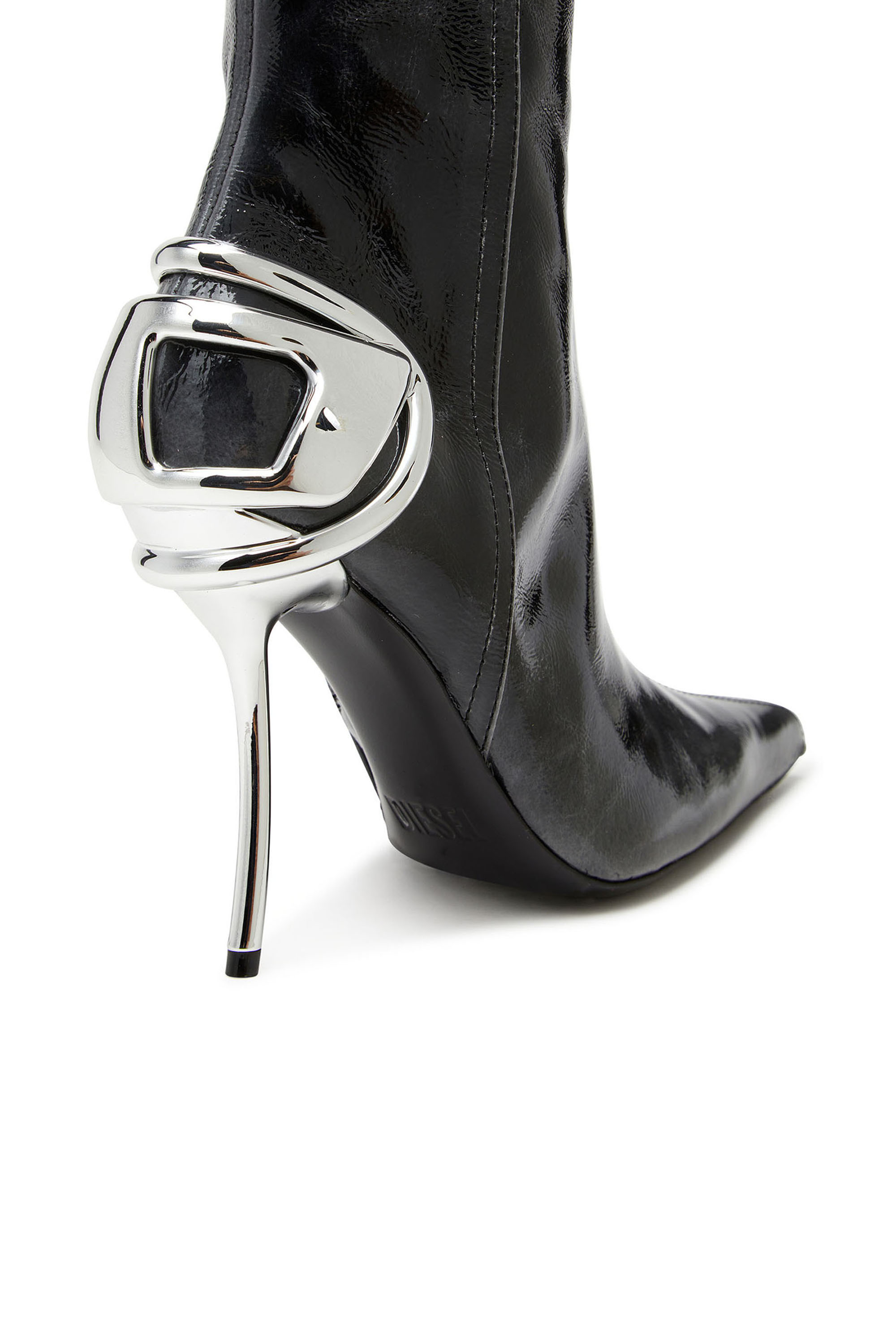 D-TEN&HALF HB, Black Diesel - D-TEN&HALF HB, Woman's D-Ten&Half - Knee-high leather boots in Black - 5