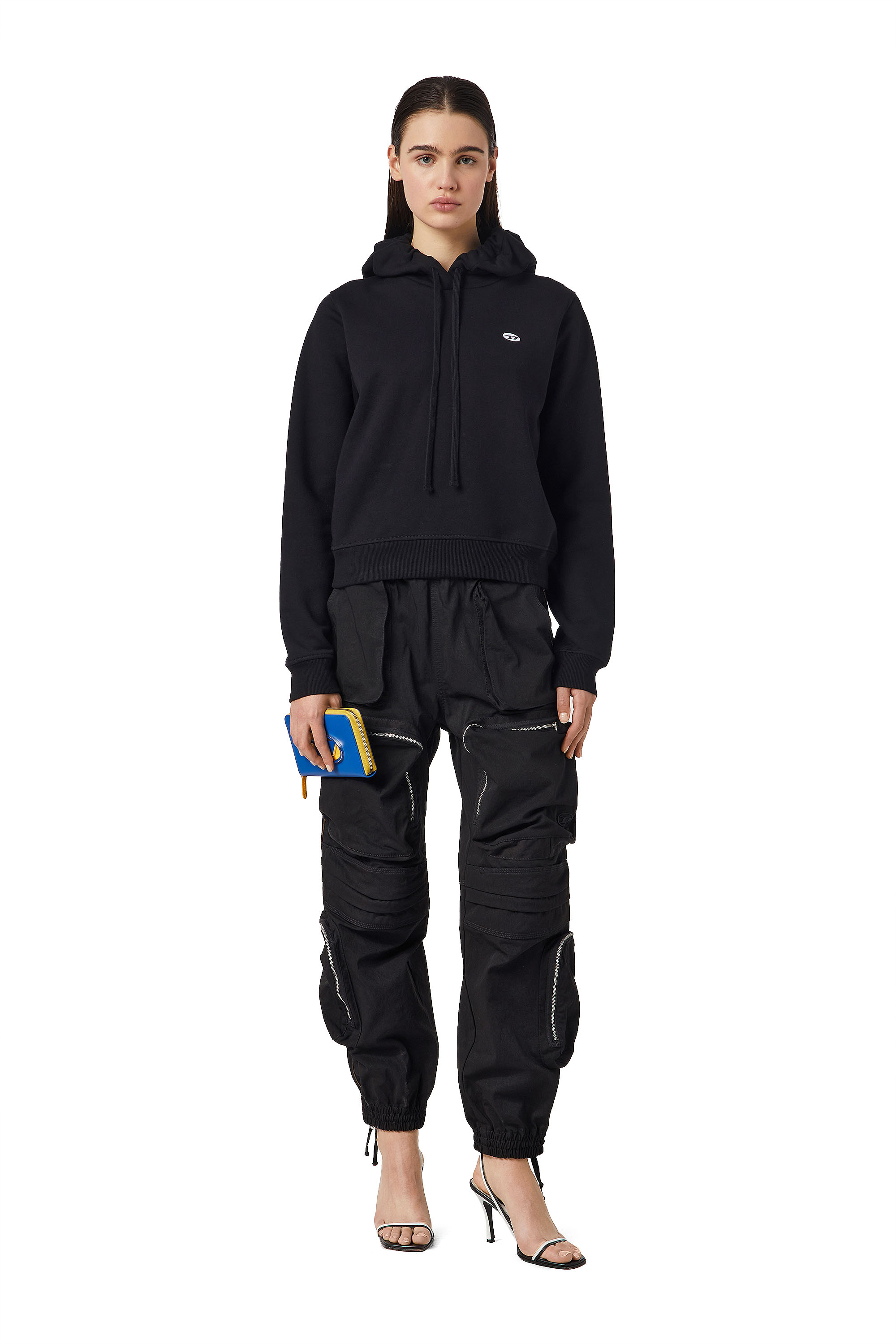 Diesel - F-REGGY-HOOD-DOVAL-PJ, Black - Image 2