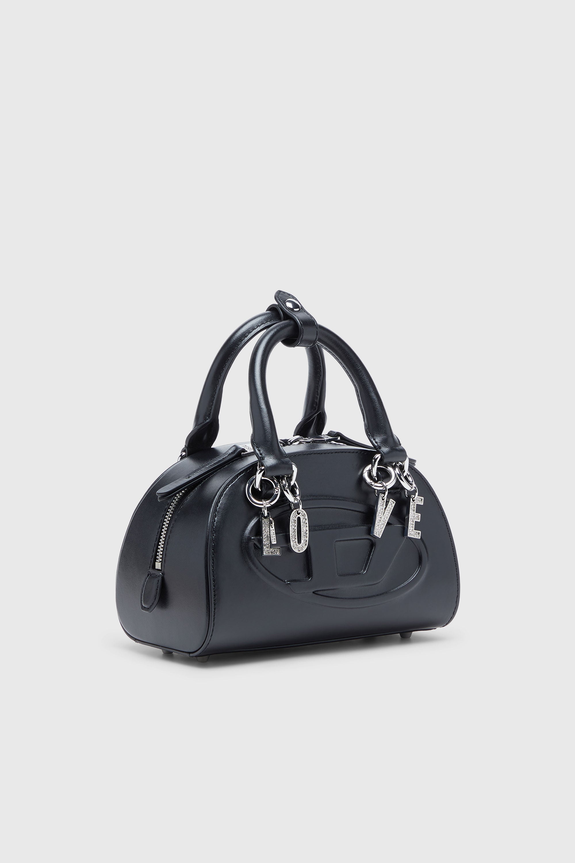 Diesel - CHARM-LOVE, Woman's Charms with LOVE lettering in Silver - 2