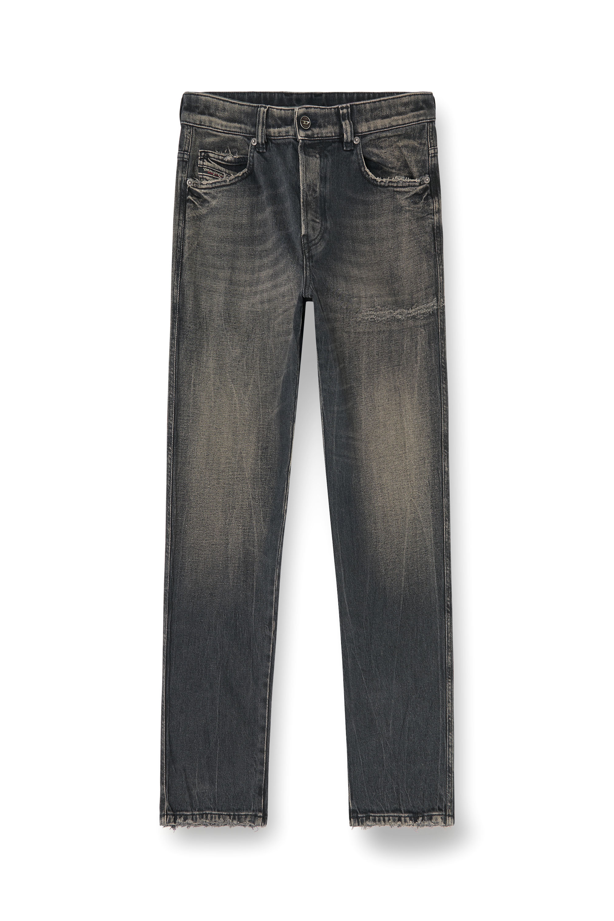 Diesel - Man's Slim Jeans 1993 D-Vyl 09P46, Black/Dark grey - 3