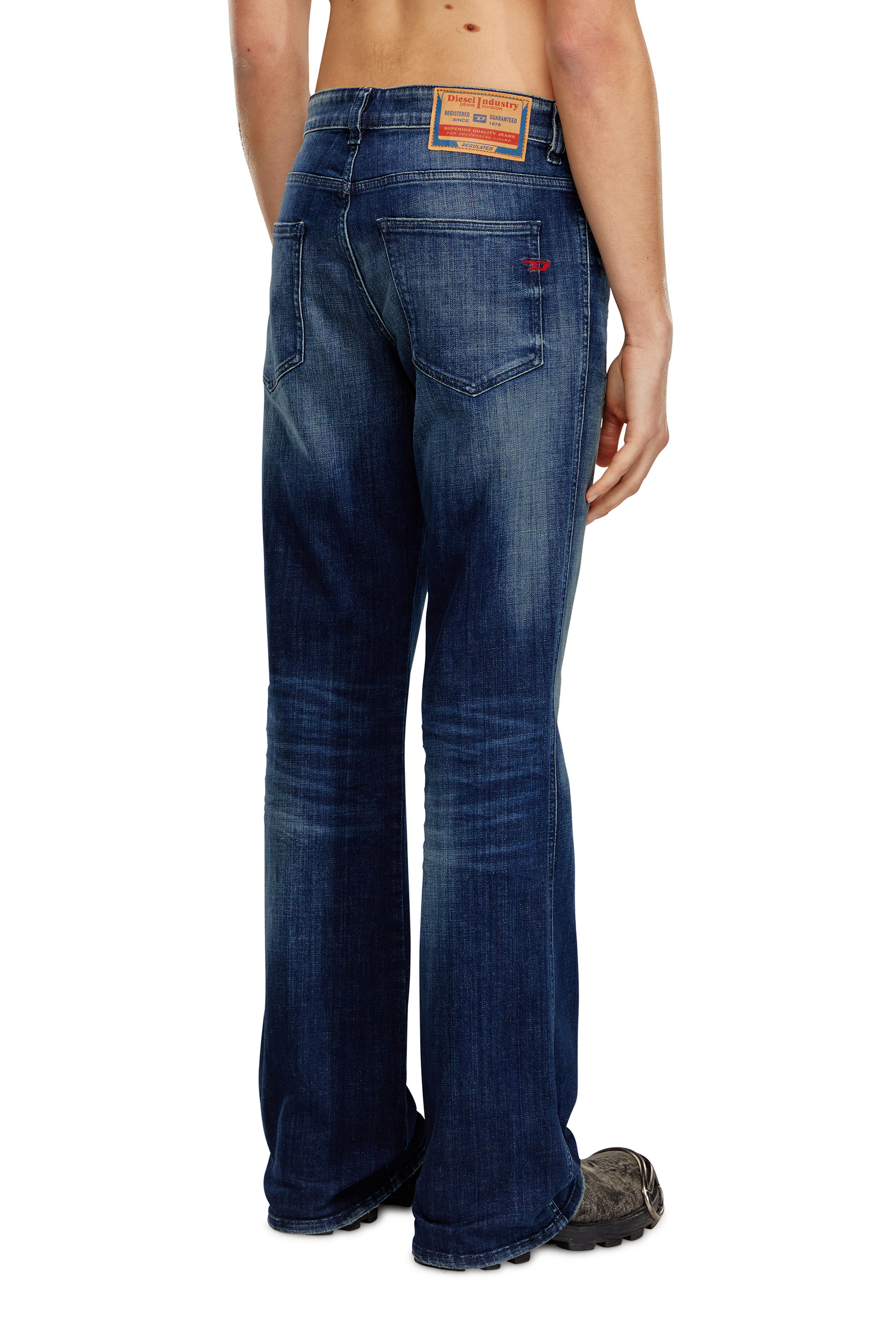 Bootcut Jeans 1998 D-Buck 09H35, Dark Blue Diesel - Man's Bootcut Jeans 1998 D-Buck 09H35, Dark Blue - 4