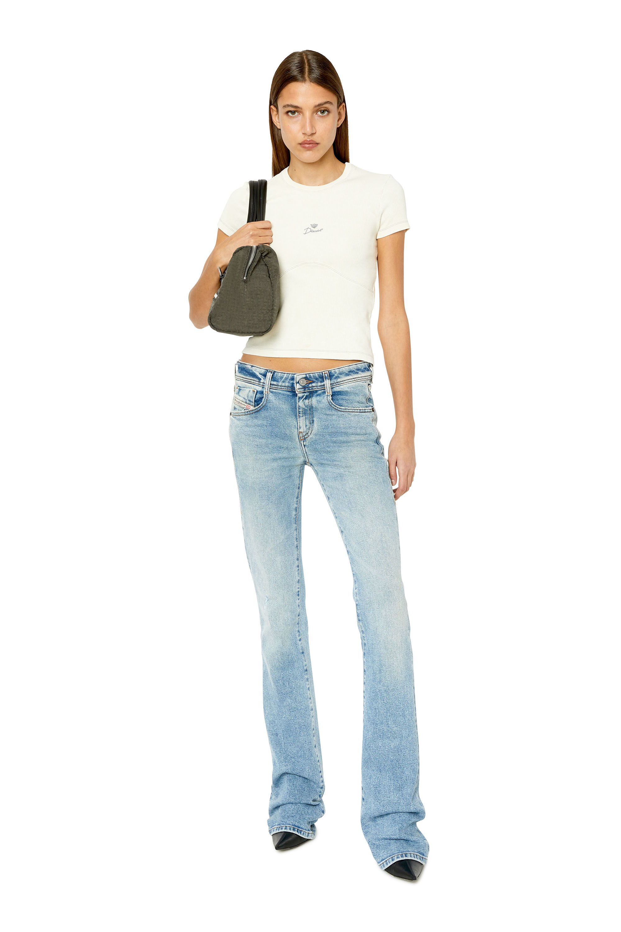 Diesel - T-SKINZIELLE, White - Image 5