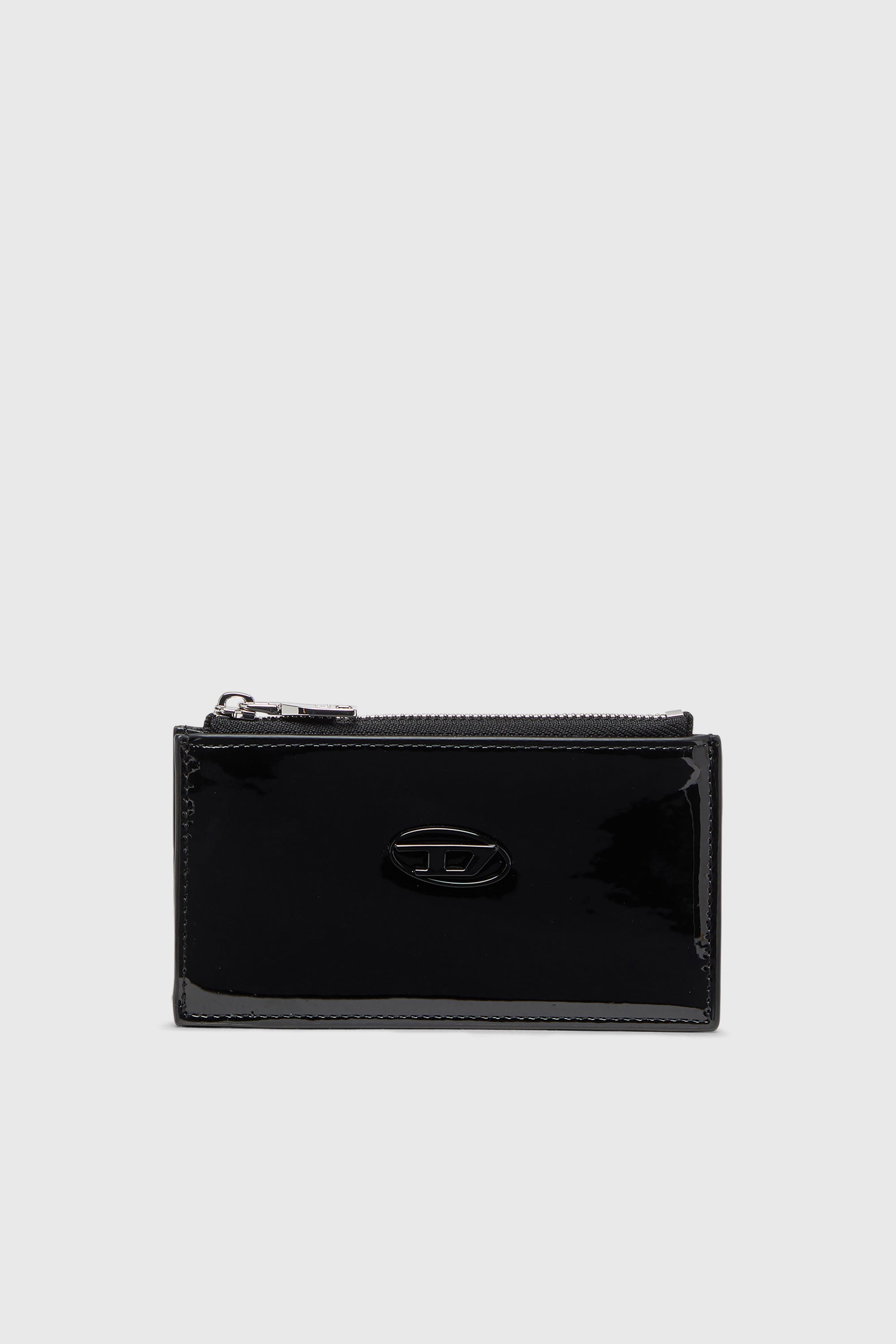 Diesel - PLAY CARD HOLDER III, Woman's Card holder with glossy finish in Black - 1