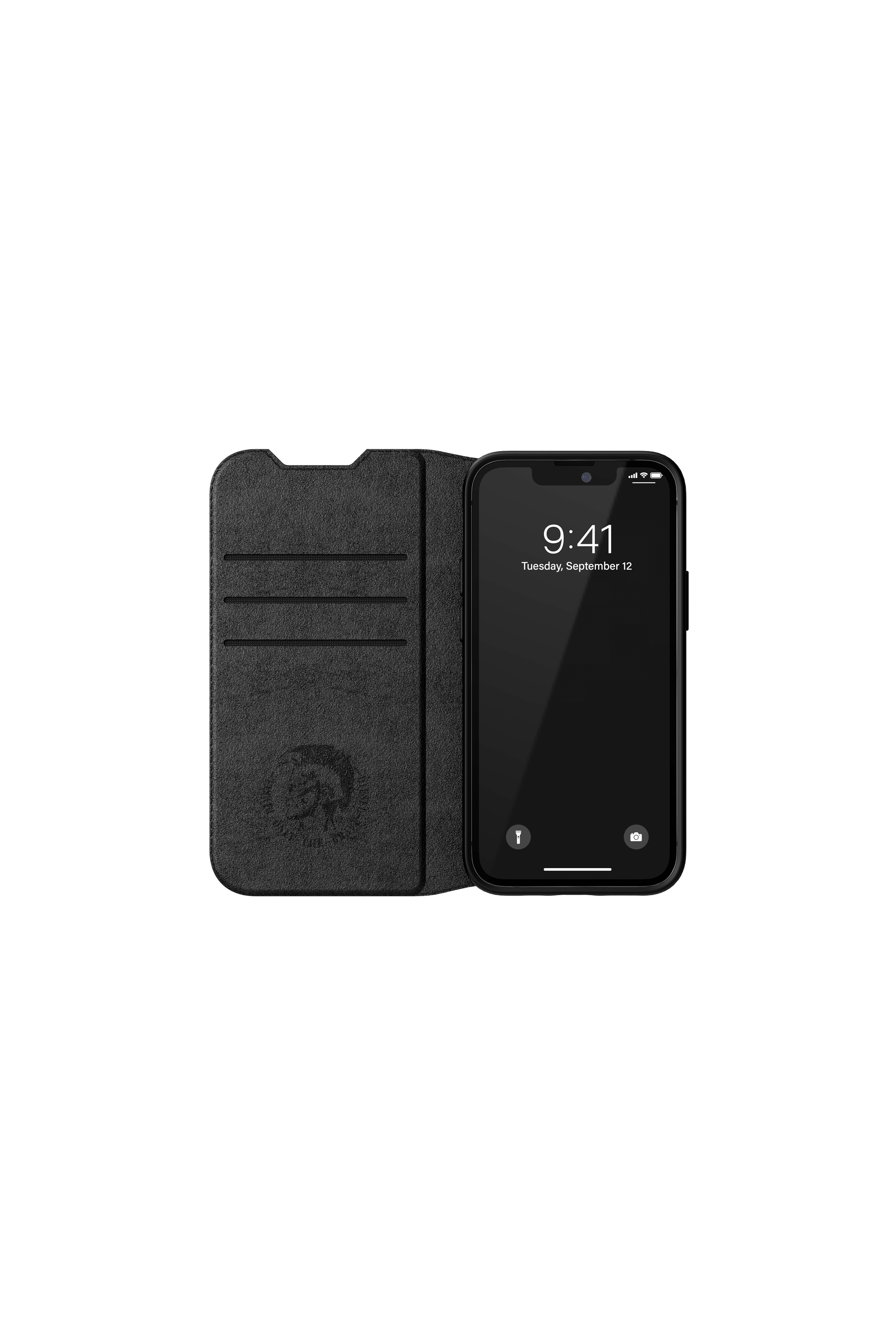 Diesel - 47159 BOOKLET CASE, Unisex's Booklet case core for iPhone 13 Pro Max in Black - 4