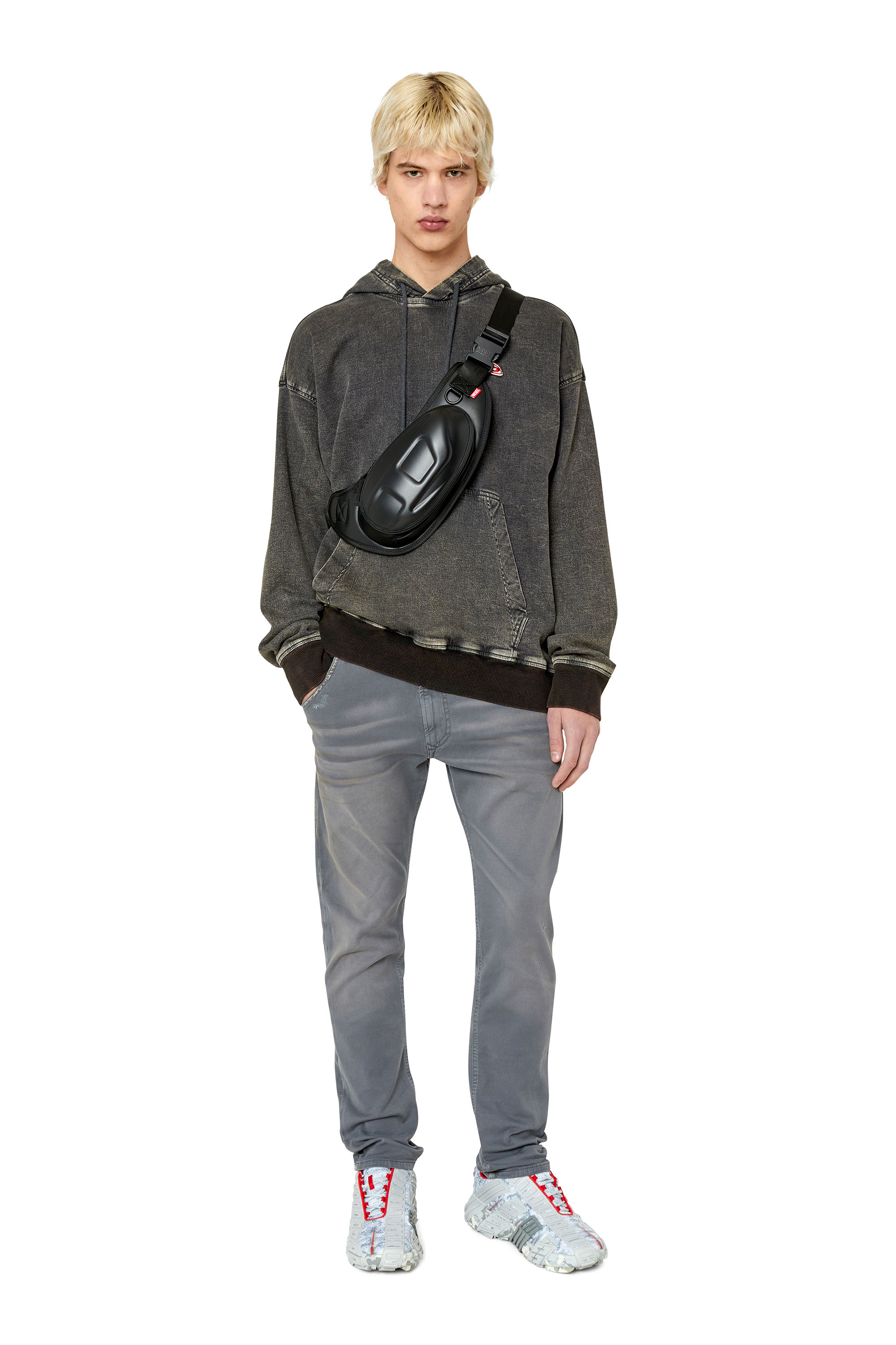 Diesel - Krooley JoggJeans® 09E98 Tapered, Light Grey - Image 4