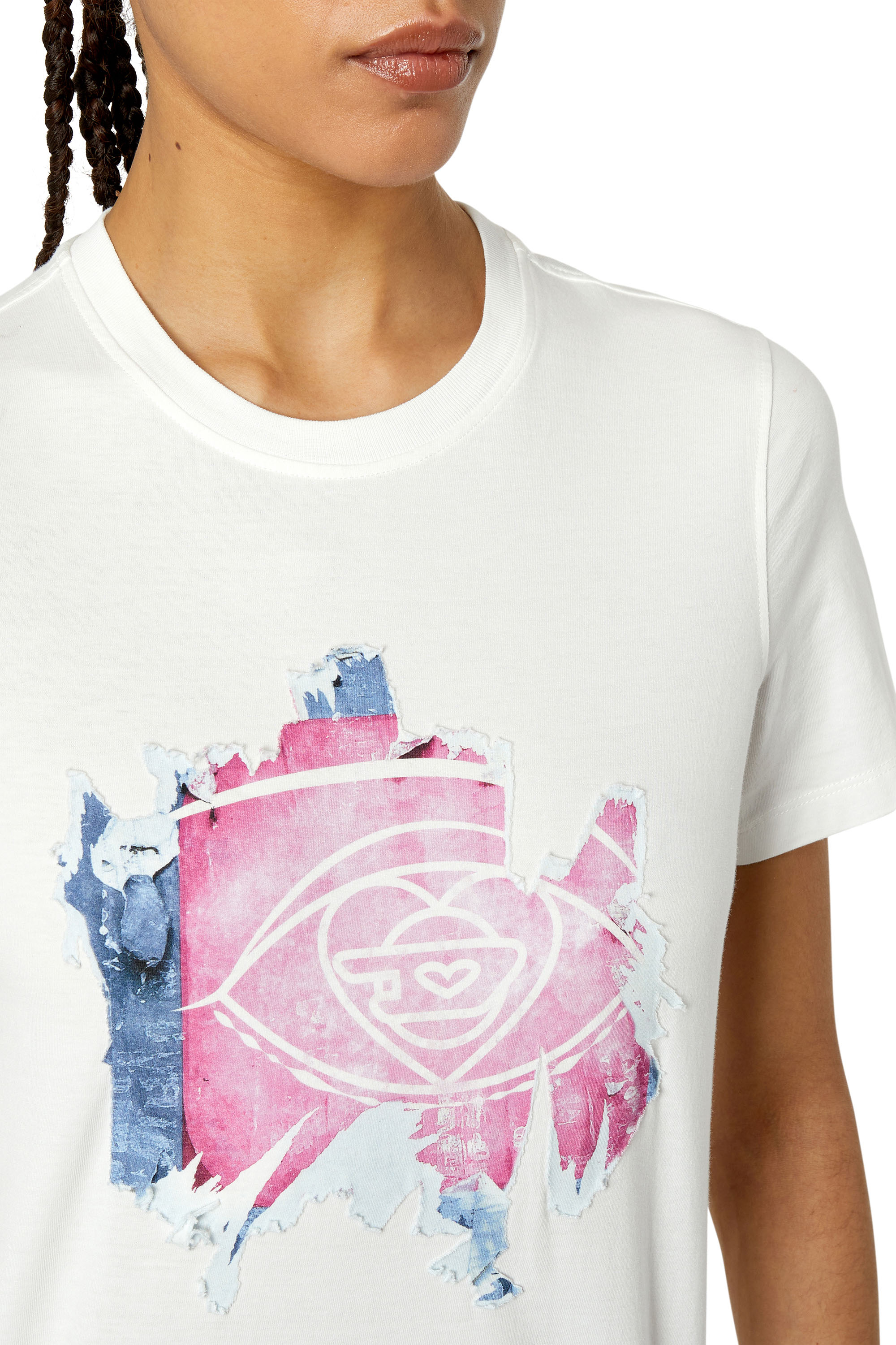 Diesel - T-REGOFF, White - Image 3