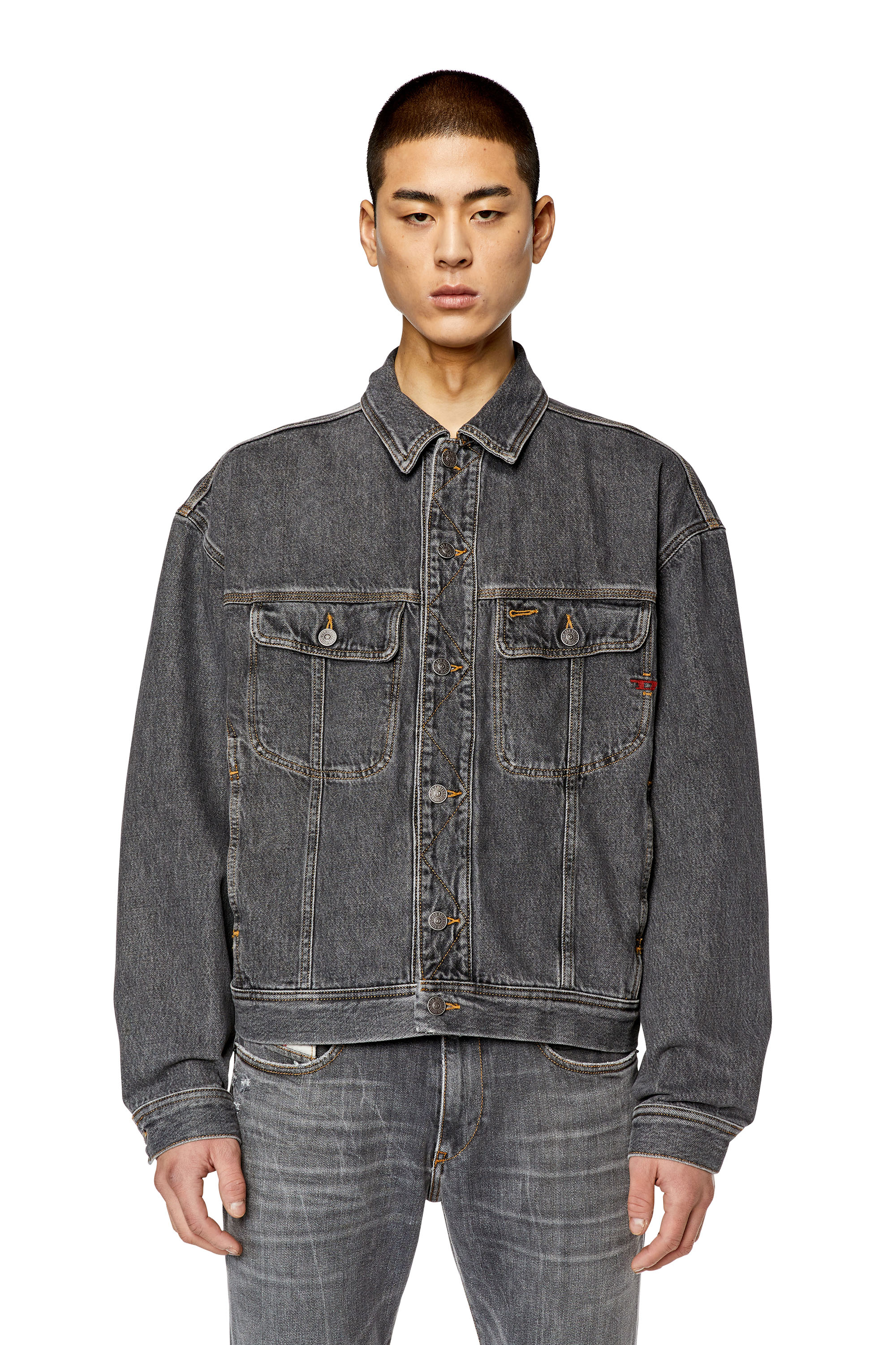 Diesel - D-LILLO, Black/Dark grey - Image 4
