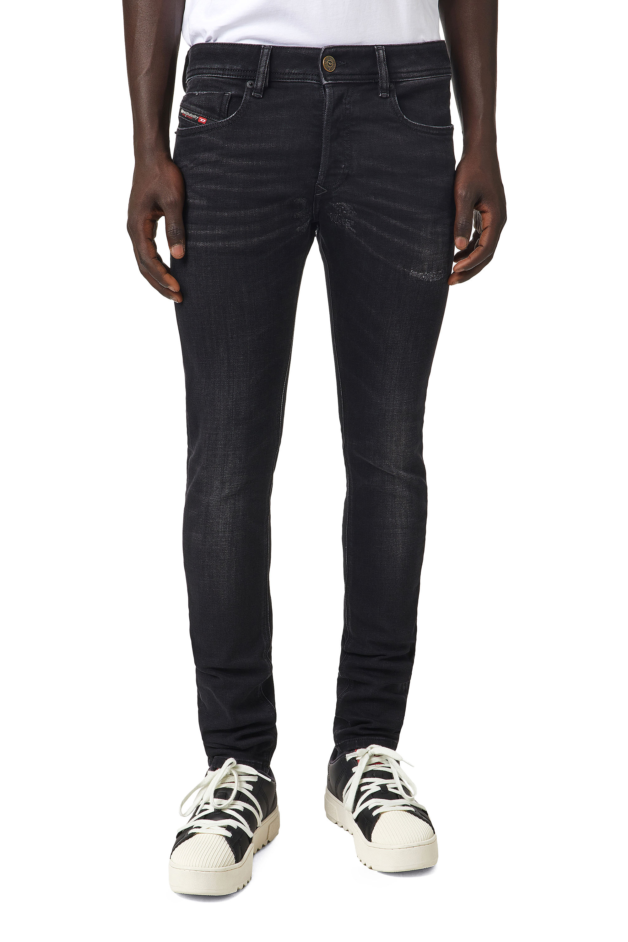 Sleenker 09A89, Black/Dark grey - Jeans