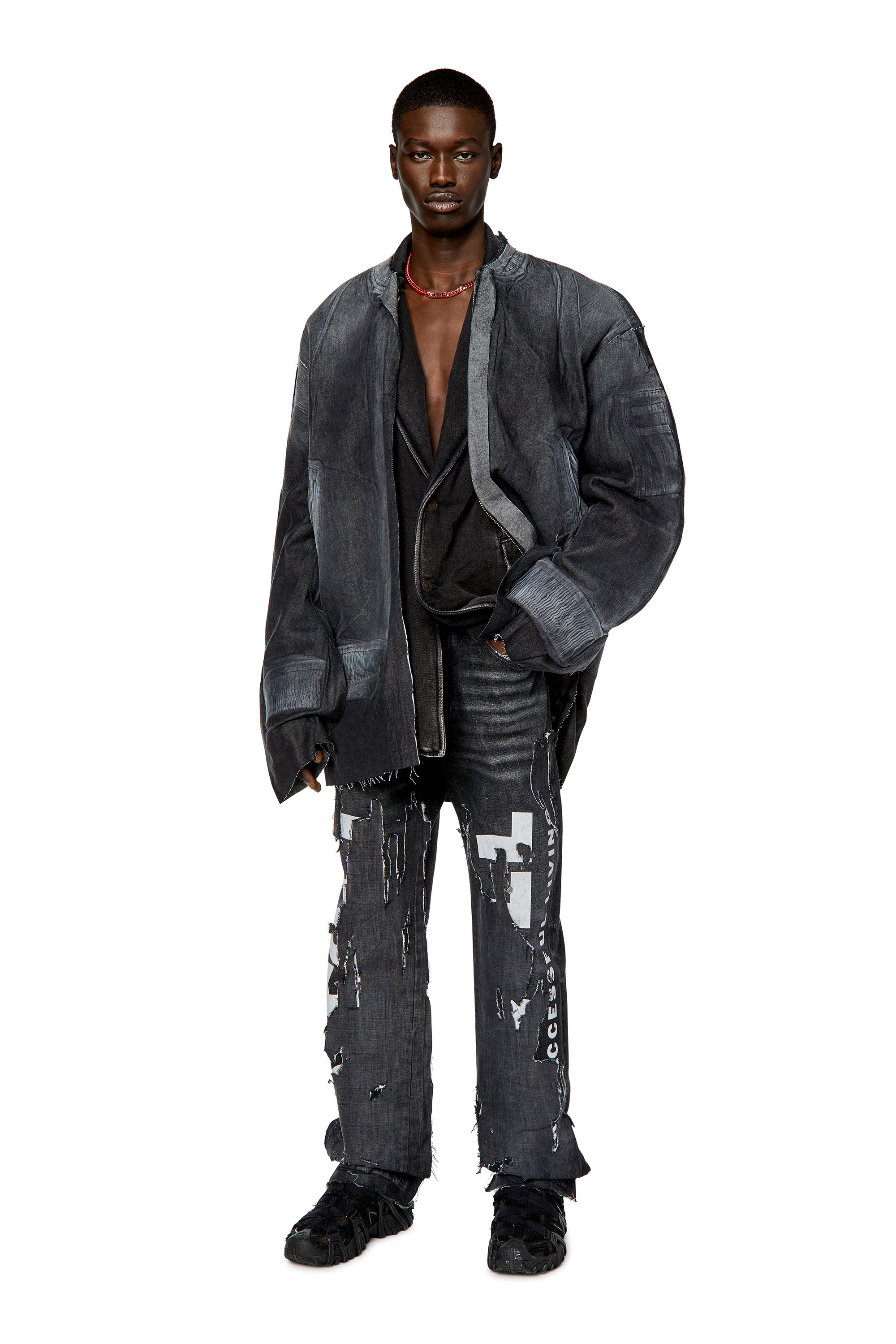 D-WELTIK-FSC, Black/Dark grey Diesel - D-WELTIK-FSC, Black/Dark grey - Image 1