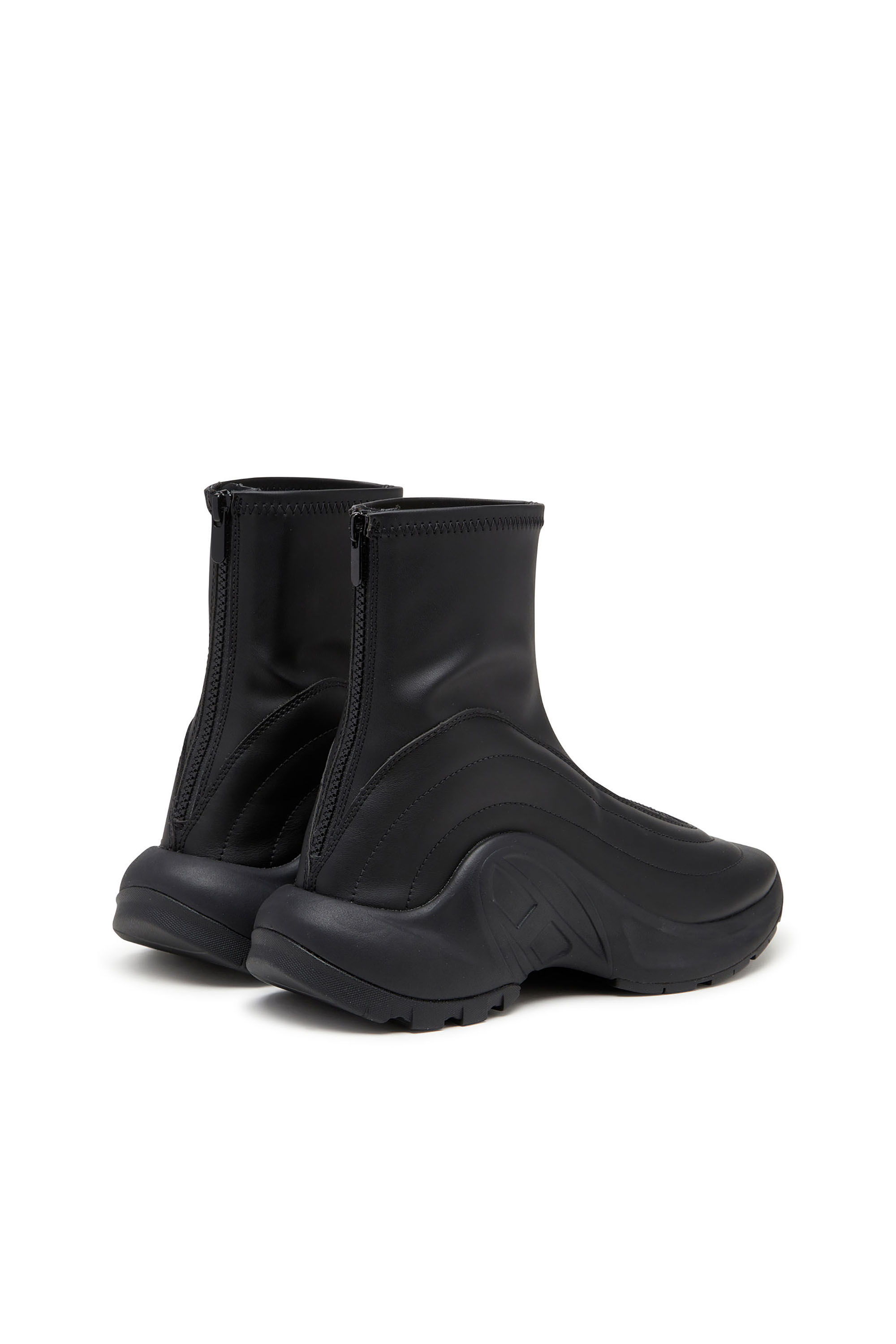 Diesel - S-D-RUNNER BOOTIE X, Unisex's S-D-Runner - Sneakers in Black - 3