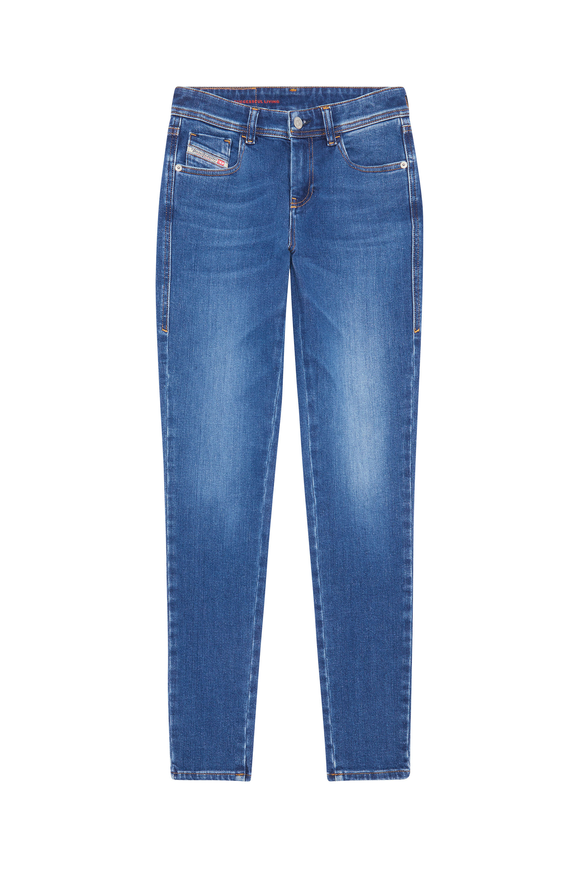 Diesel - Super skinny Jeans 2017 Slandy 09C21, Medium blue - Image 6