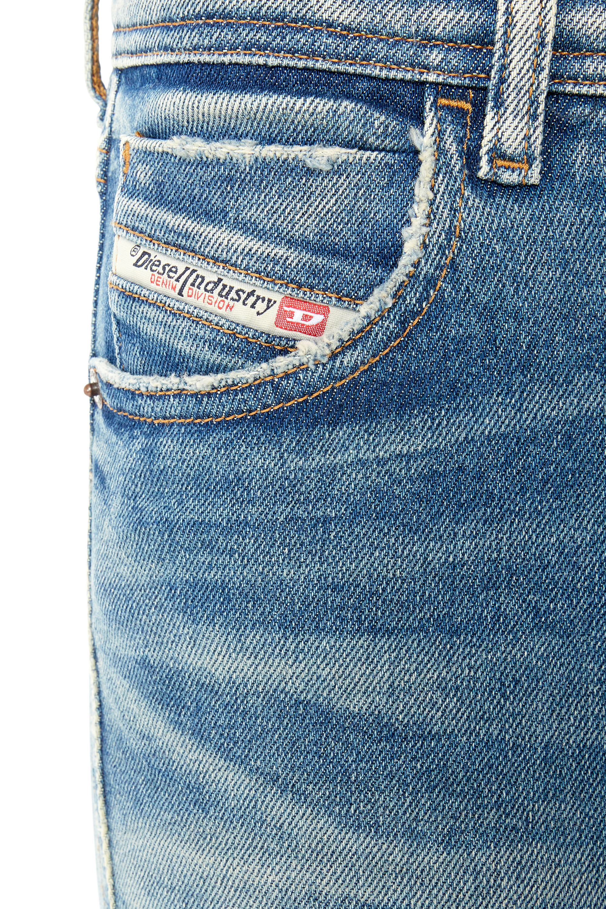 Diesel - 2015 Babhila 09E88 Skinny Jeans, Medium blue - Image 3
