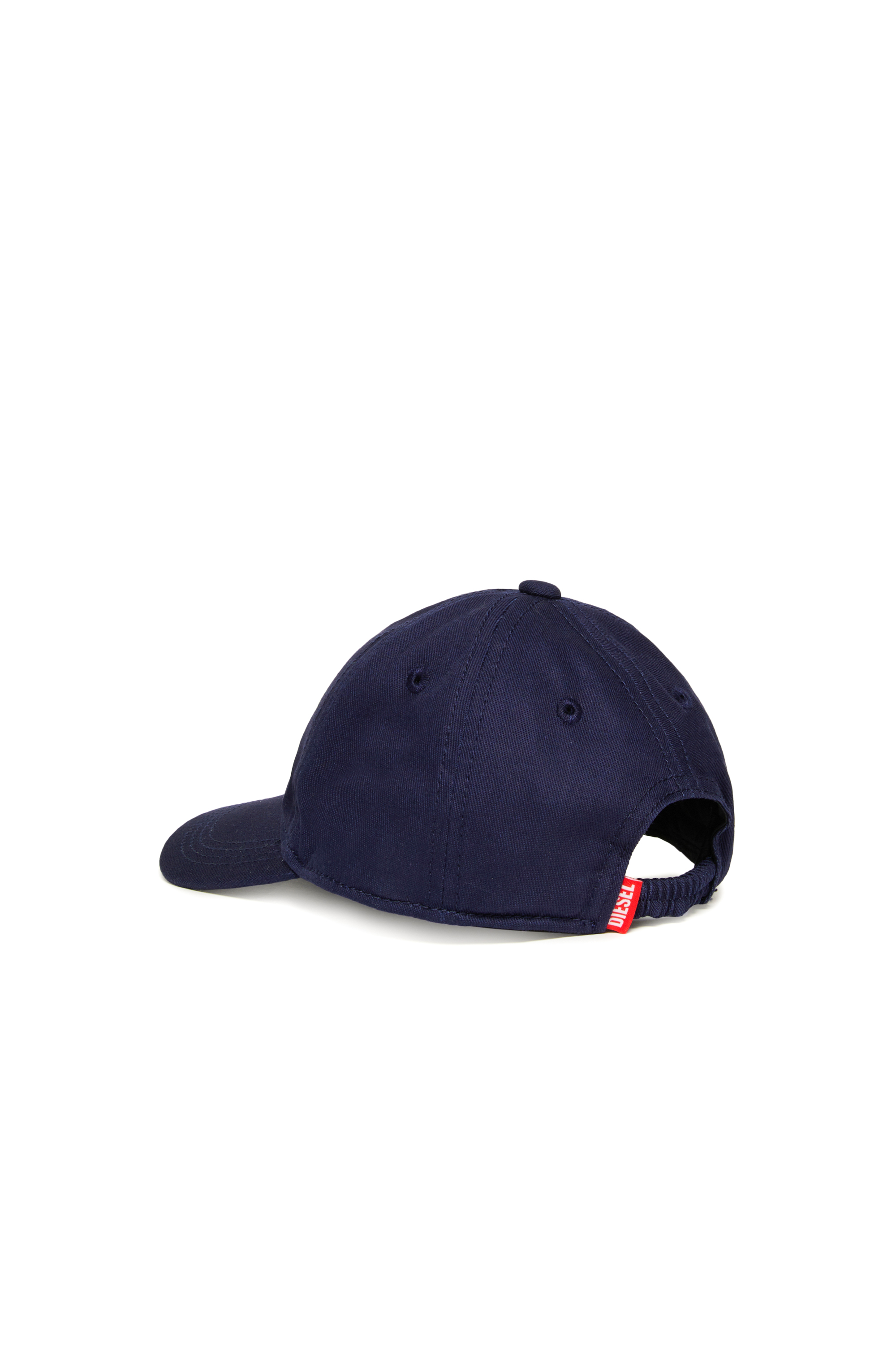 Diesel - FPRITTILB, Unisex's Denim baseball cap with dégradé logo in Dark Blue - 2