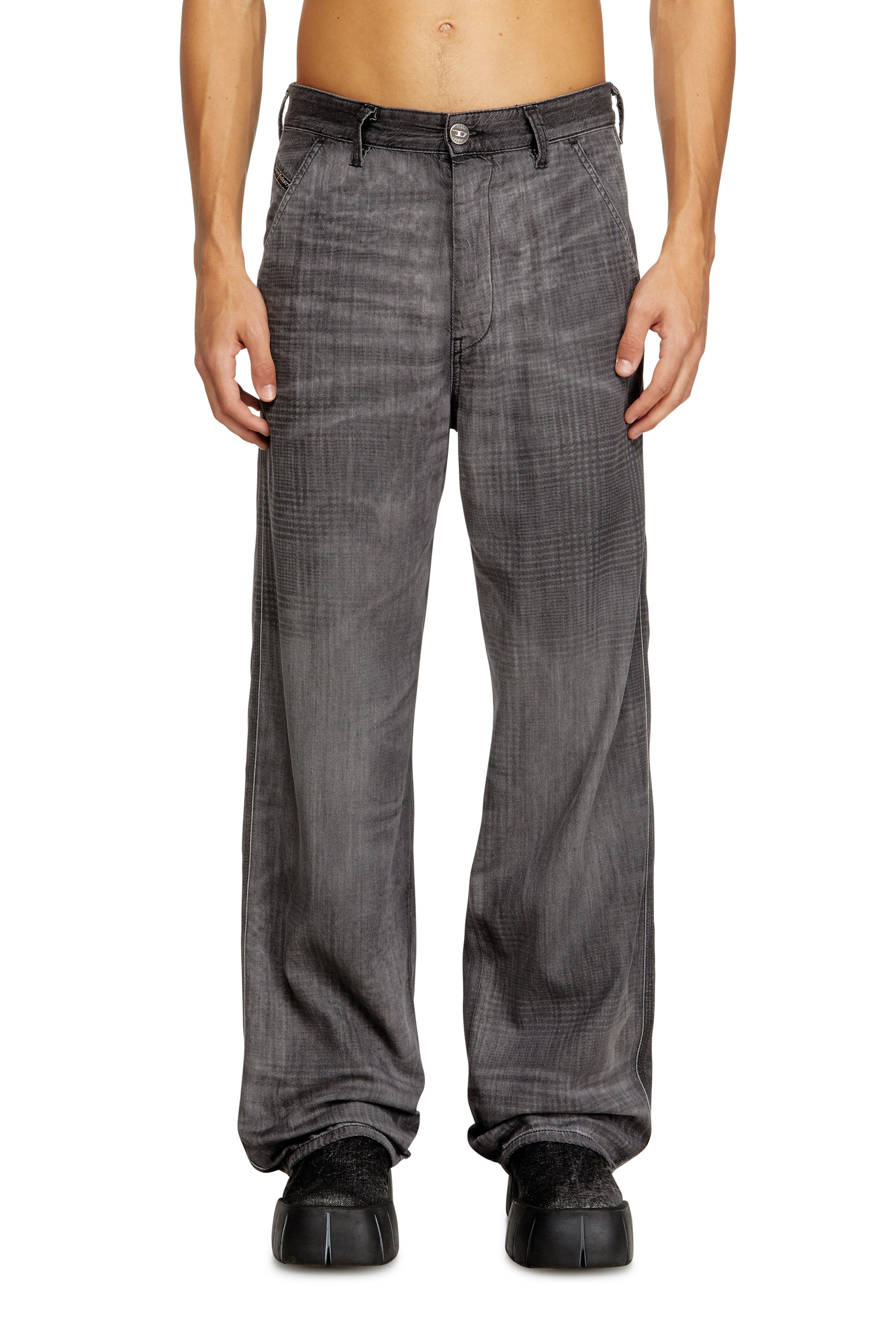 Diesel - Unisex's Regular Jeans D-Phant-chino 068UJ, Grey - 1