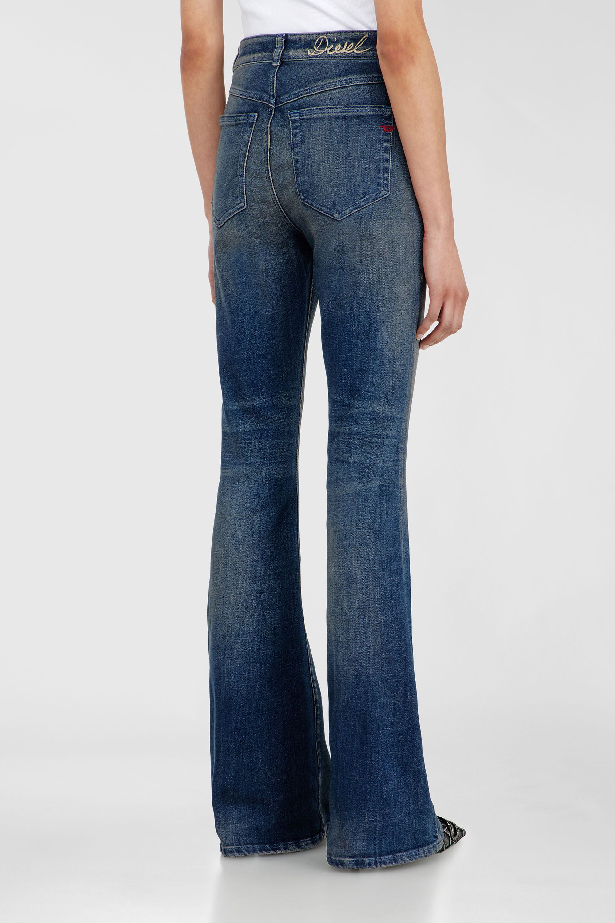 Diesel - Woman's Bootcut Jeans 1973 D-Partt 09P67, Dark Blue - 5