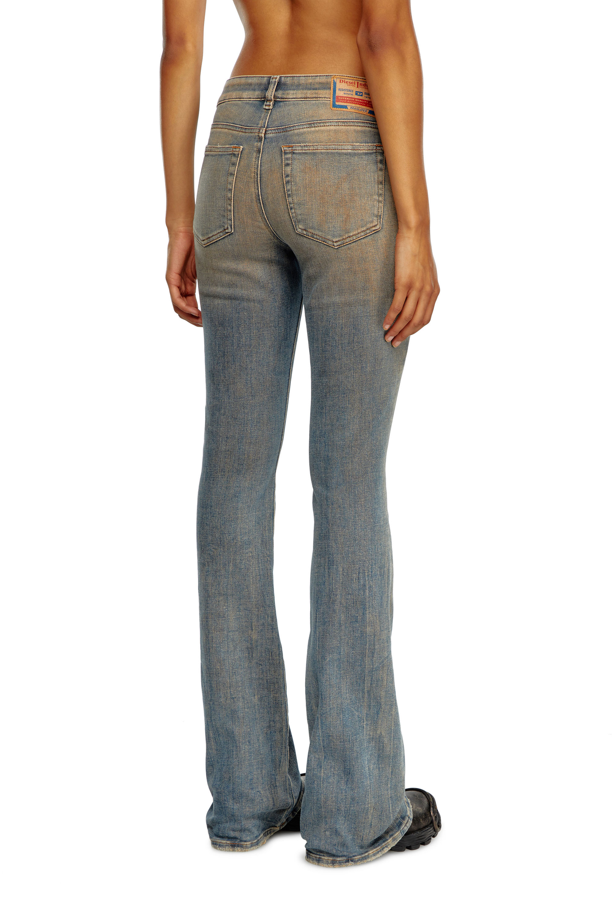 Diesel - Woman Bootcut and Flare Jeans 1969 D-Ebbey 09J23, Medium blue - Image 4