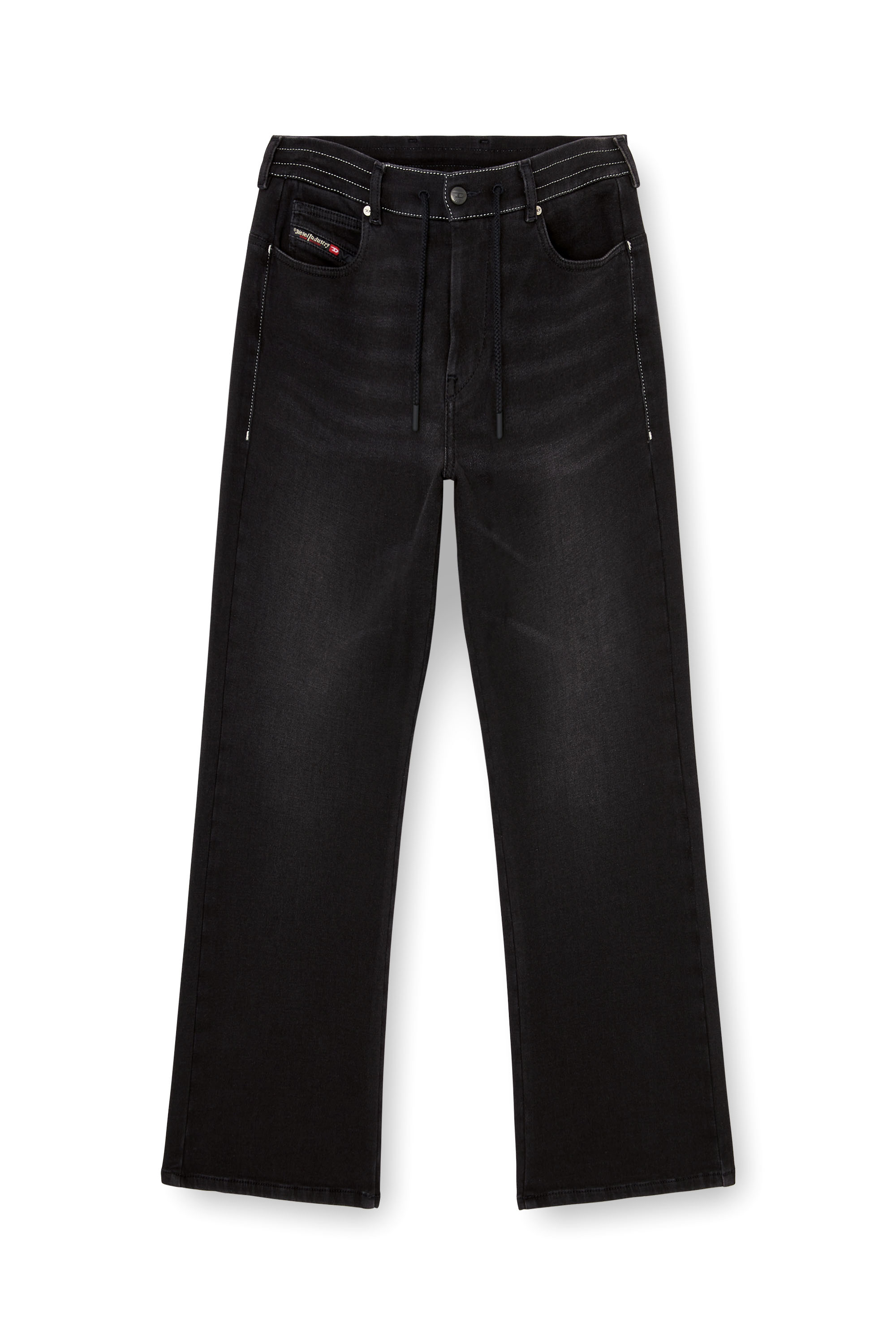 Diesel - Woman's Regular 2071 D-Meel Joggjeans&reg; 09P90, Black/Dark grey - 4
