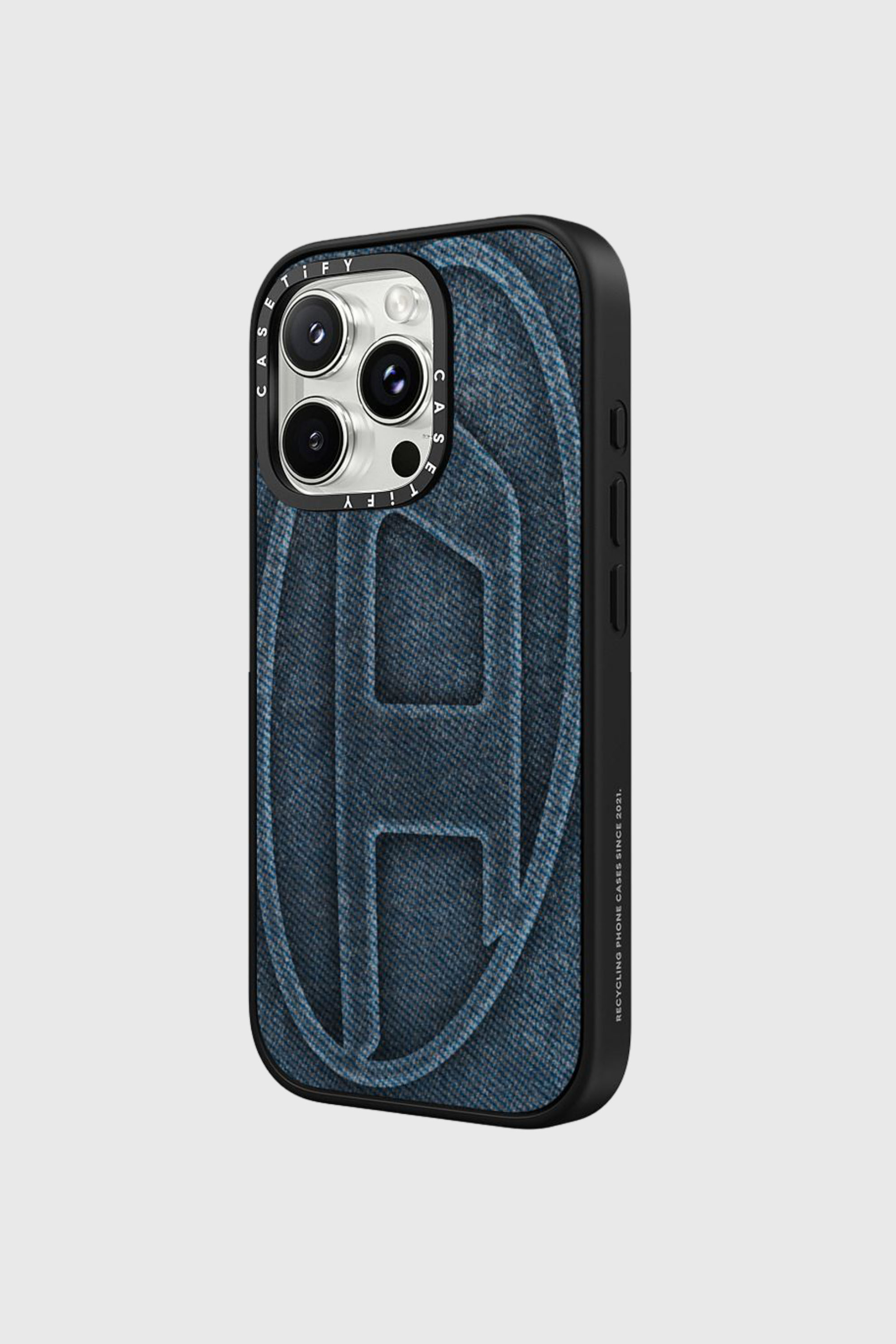 Diesel - 60583 MOULDED CASE, Unisex's Oval D impact case for iPhone 16 Pro in Blue - 2