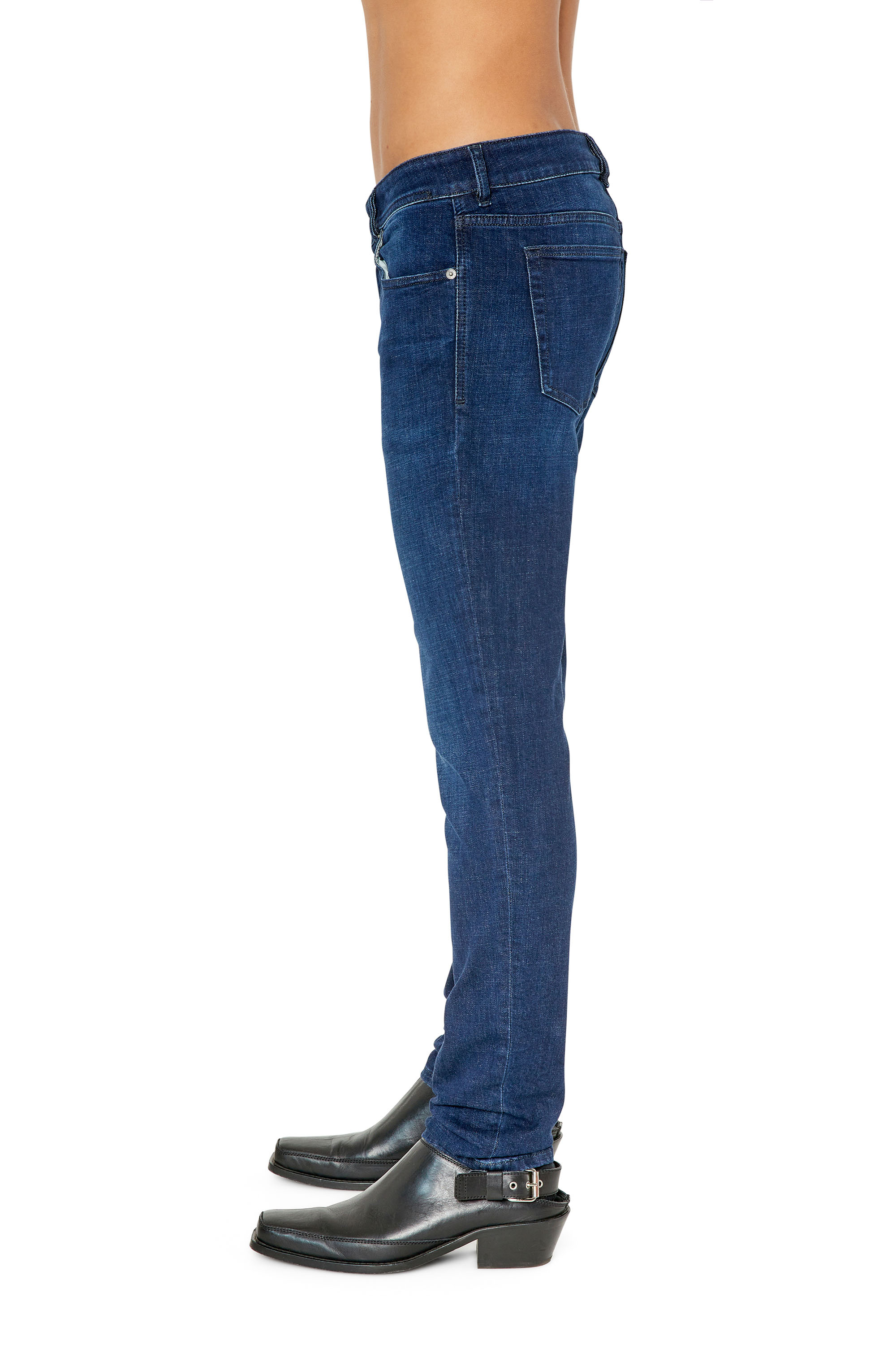 Diesel - 1979 Sleenker 09E96 Skinny Jeans, Dark Blue - Image 4