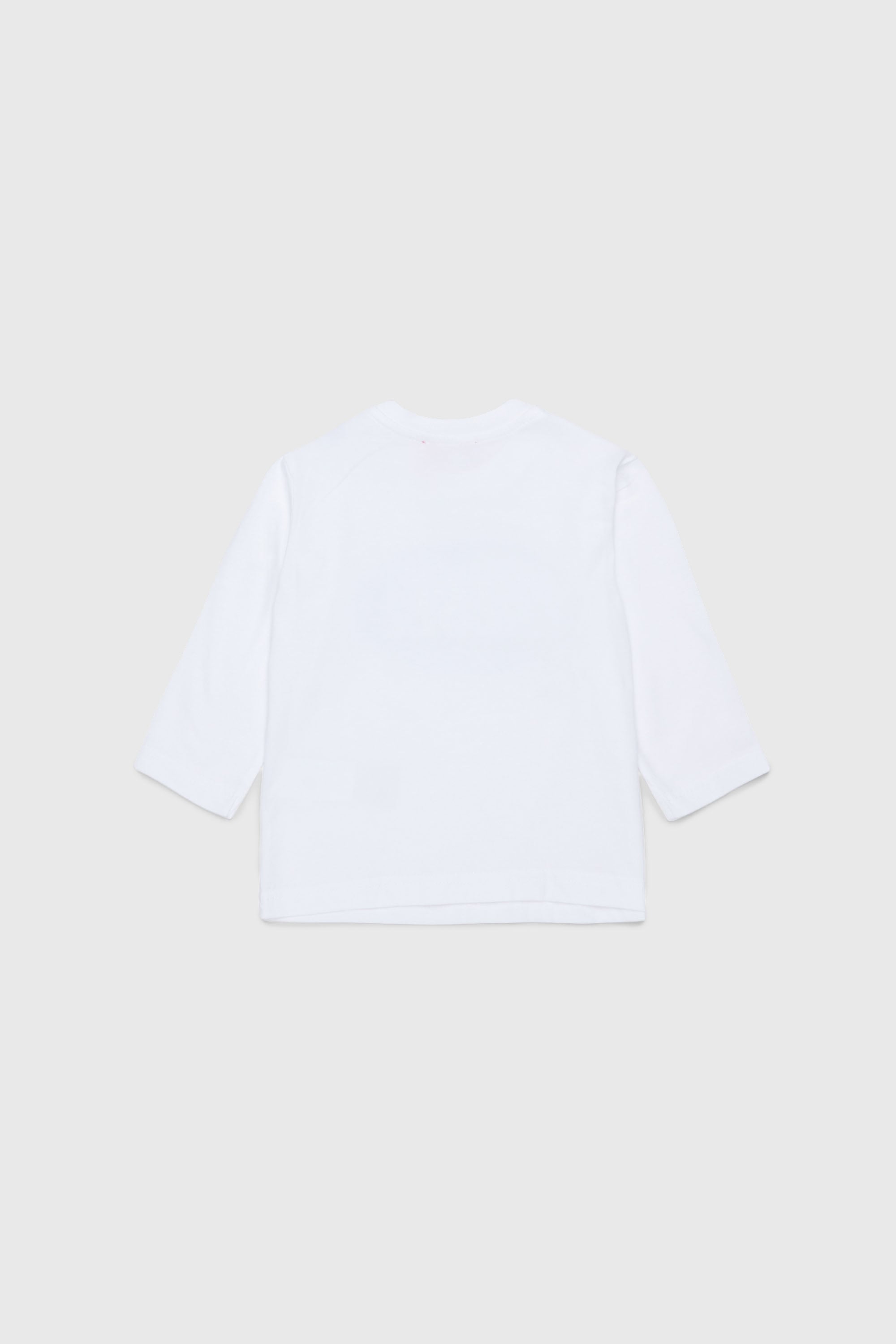 Diesel - TELMB, Man's Cotton T-shirt with logo print in White - 2