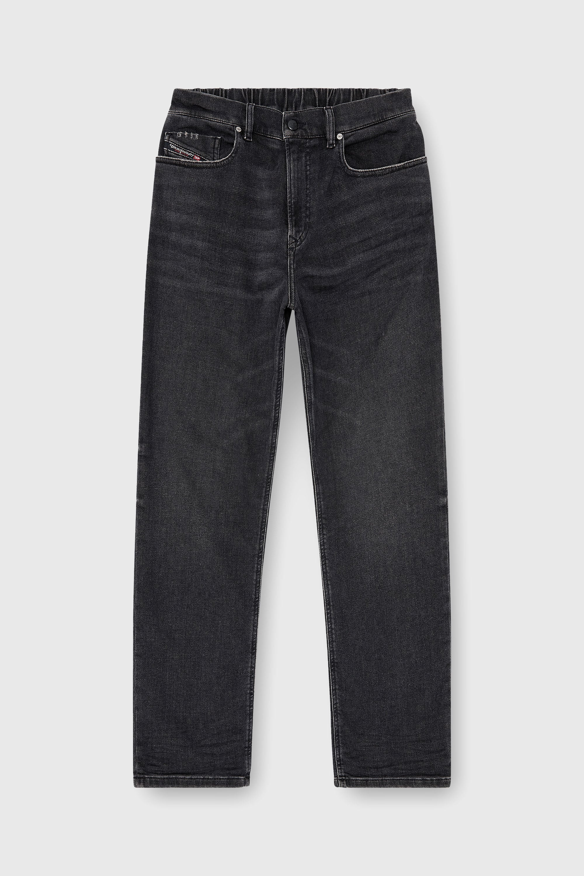 Diesel - Man's Regular 2090 D-Veekley Joggjeans&reg; 09P92, Black/Dark grey - 4