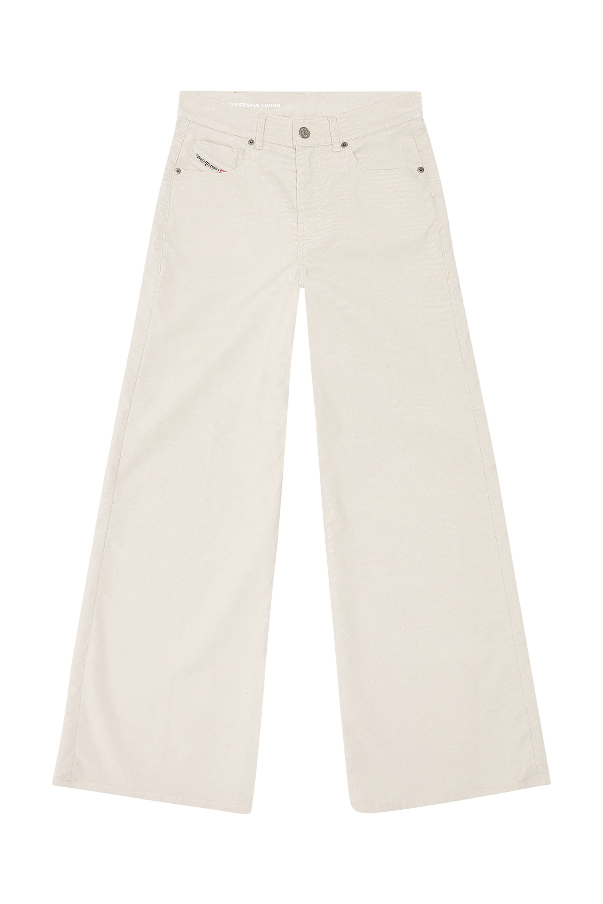 Diesel - Bootcut and Flare Jeans 1978 D-Akemi 068JG, White - Image 5