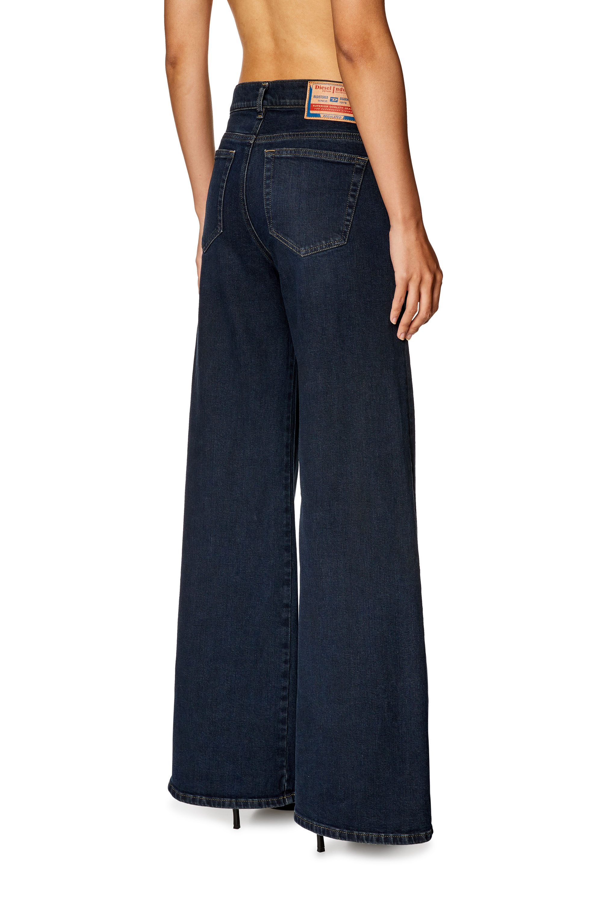 Diesel - Bootcut and Flare Jeans 1978 D-Akemi 09H48, Dark Blue - Image 3