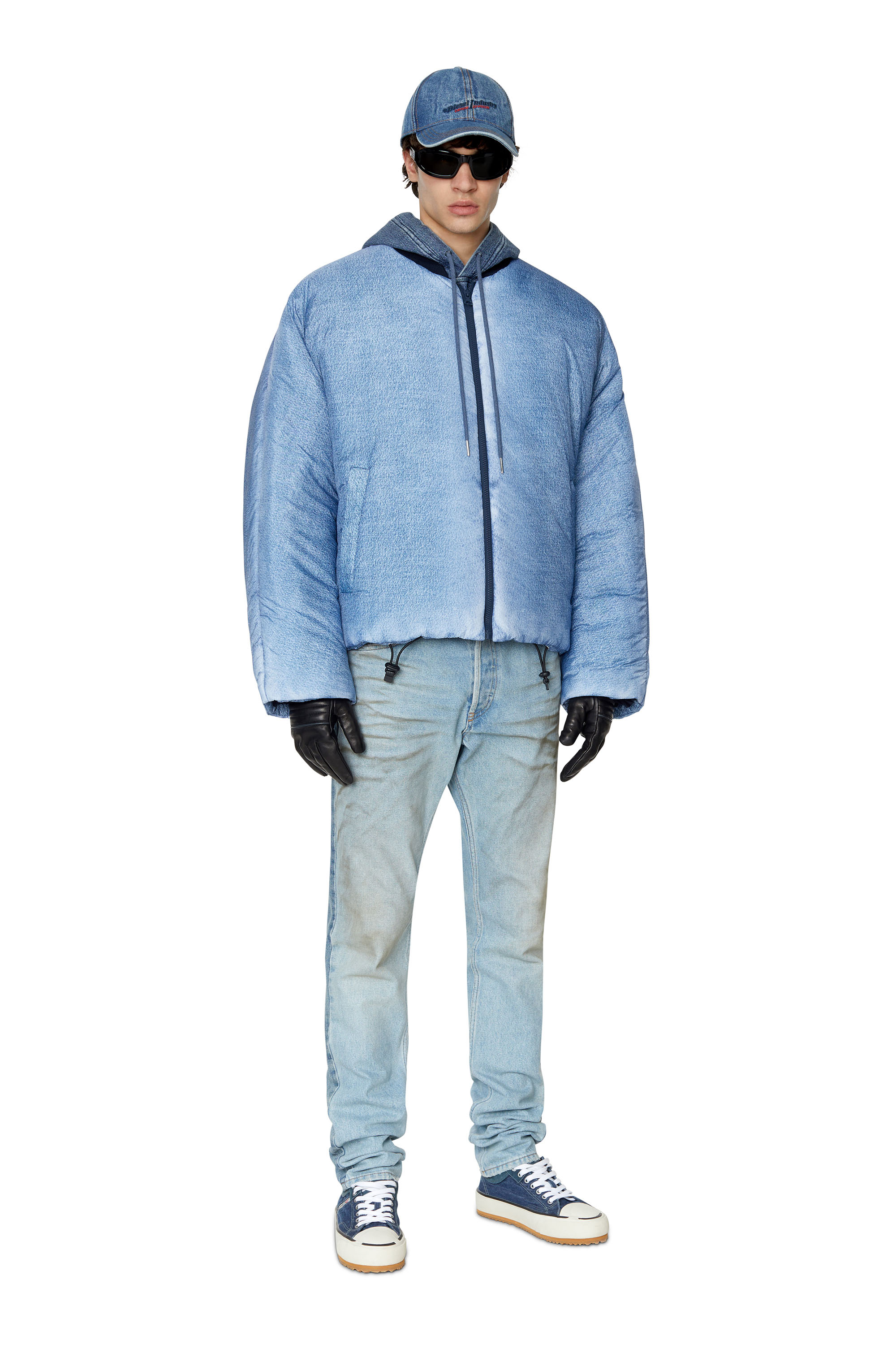 Diesel - W-DAY-PRINT, Light Blue - Image 2