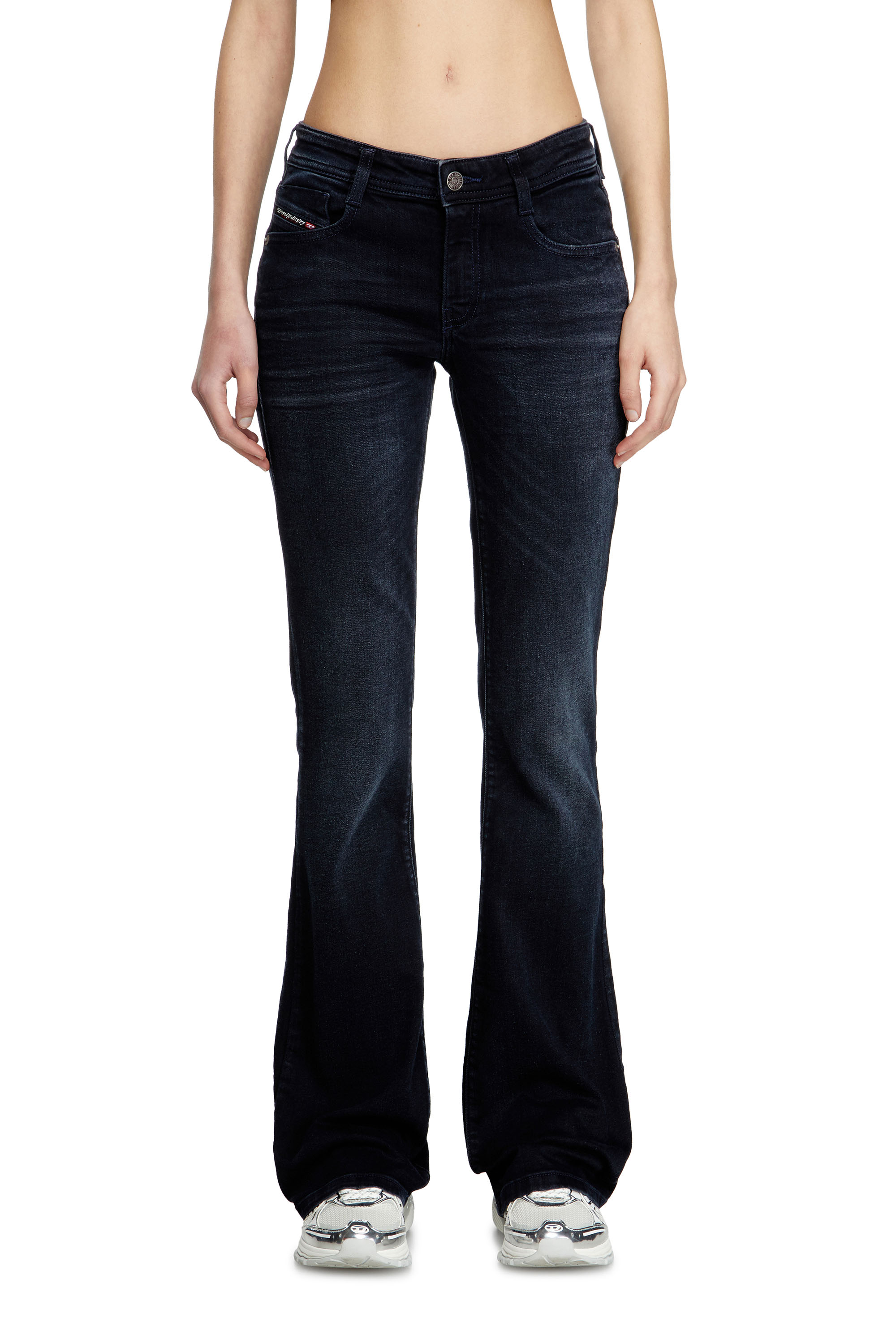 Diesel - Woman's Bootcut Jeans 1969 D-Ebbey 0BMBU, Dark Blue - 2