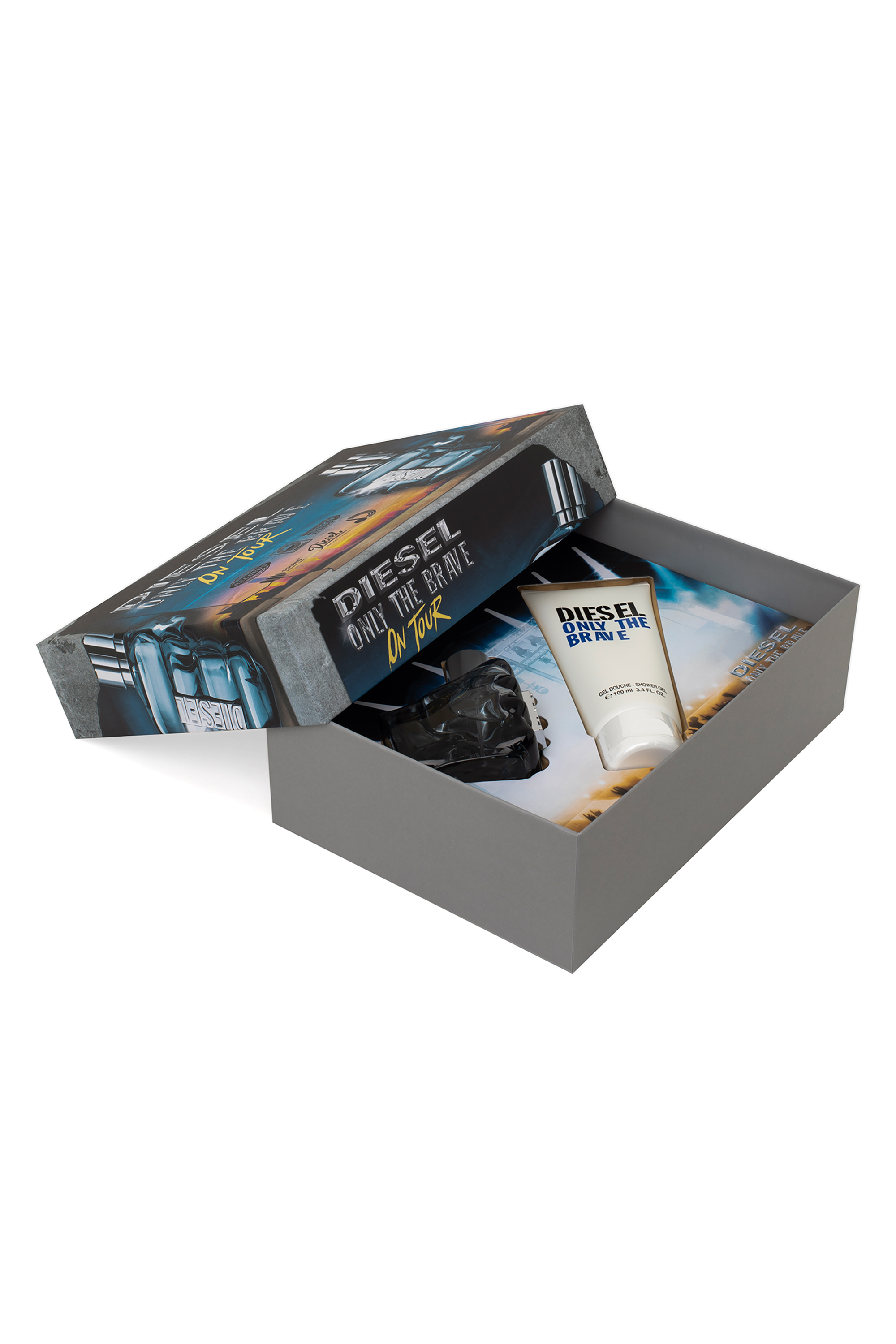 Diesel - ONLY THE BRAVE 50 ML GIFT SET, Man's Only The Brave Gift set in Azure - 2