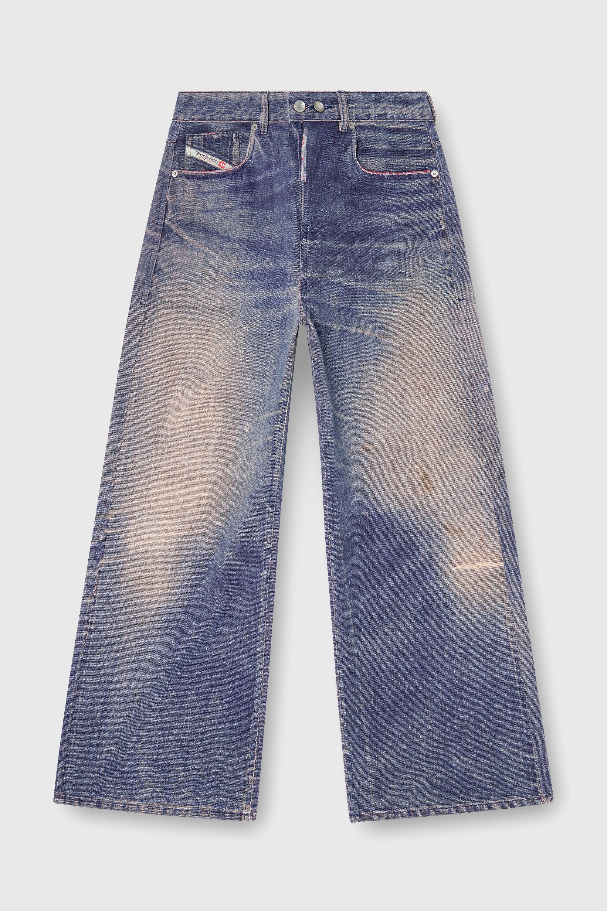 Diesel - Woman's Relaxed Jeans 1996 D-Sire 09P95, Dark Blue - 2