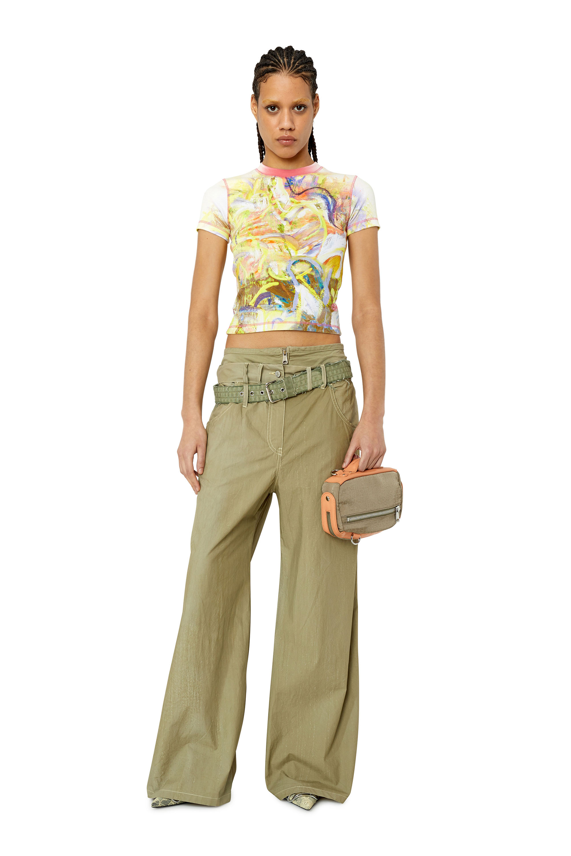 Diesel - T-SKINZY-G1, White/Yellow - Image 2