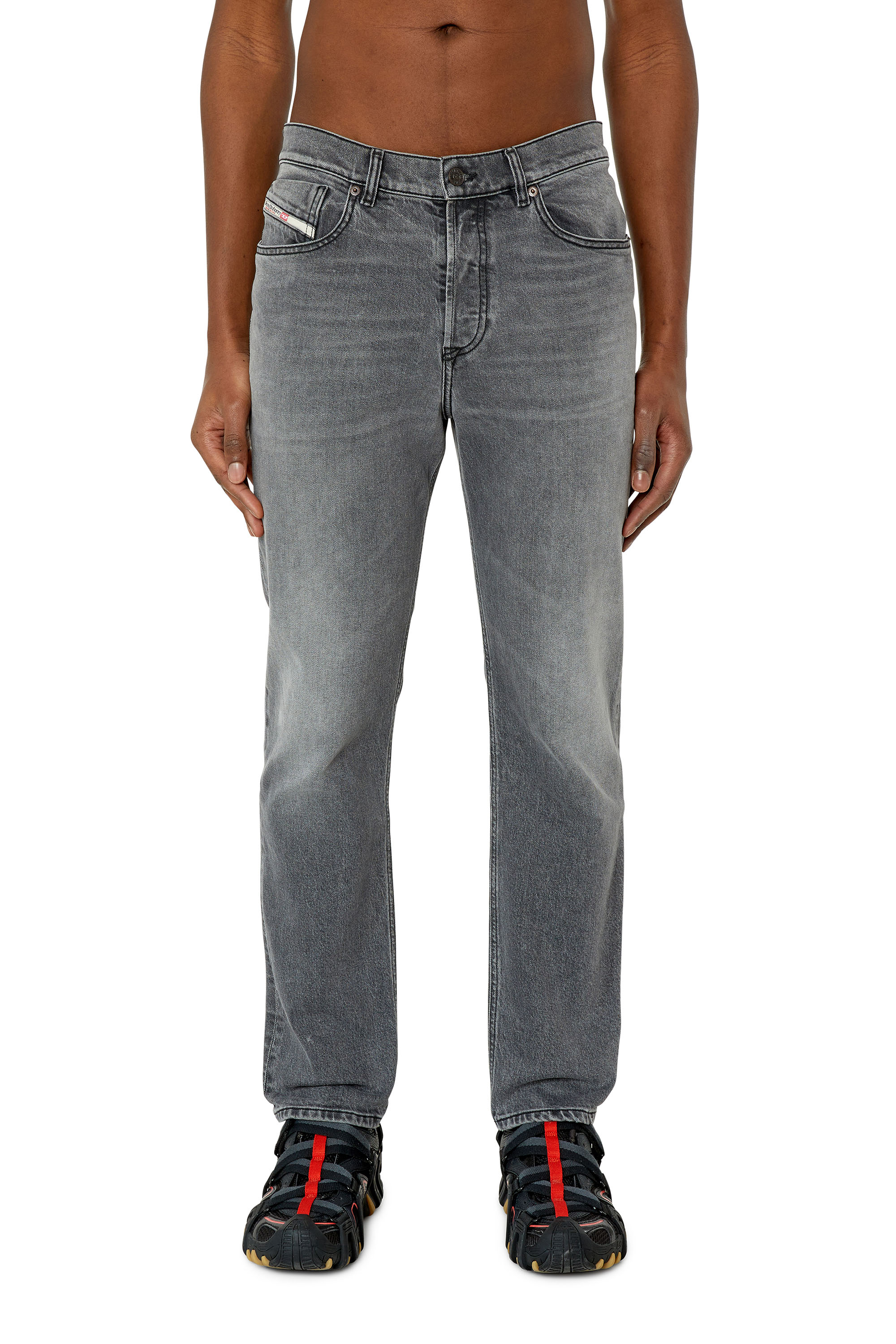 Diesel - 2005 D-Fining 09E87 Tapered Jeans, Black/Dark grey - Image 1