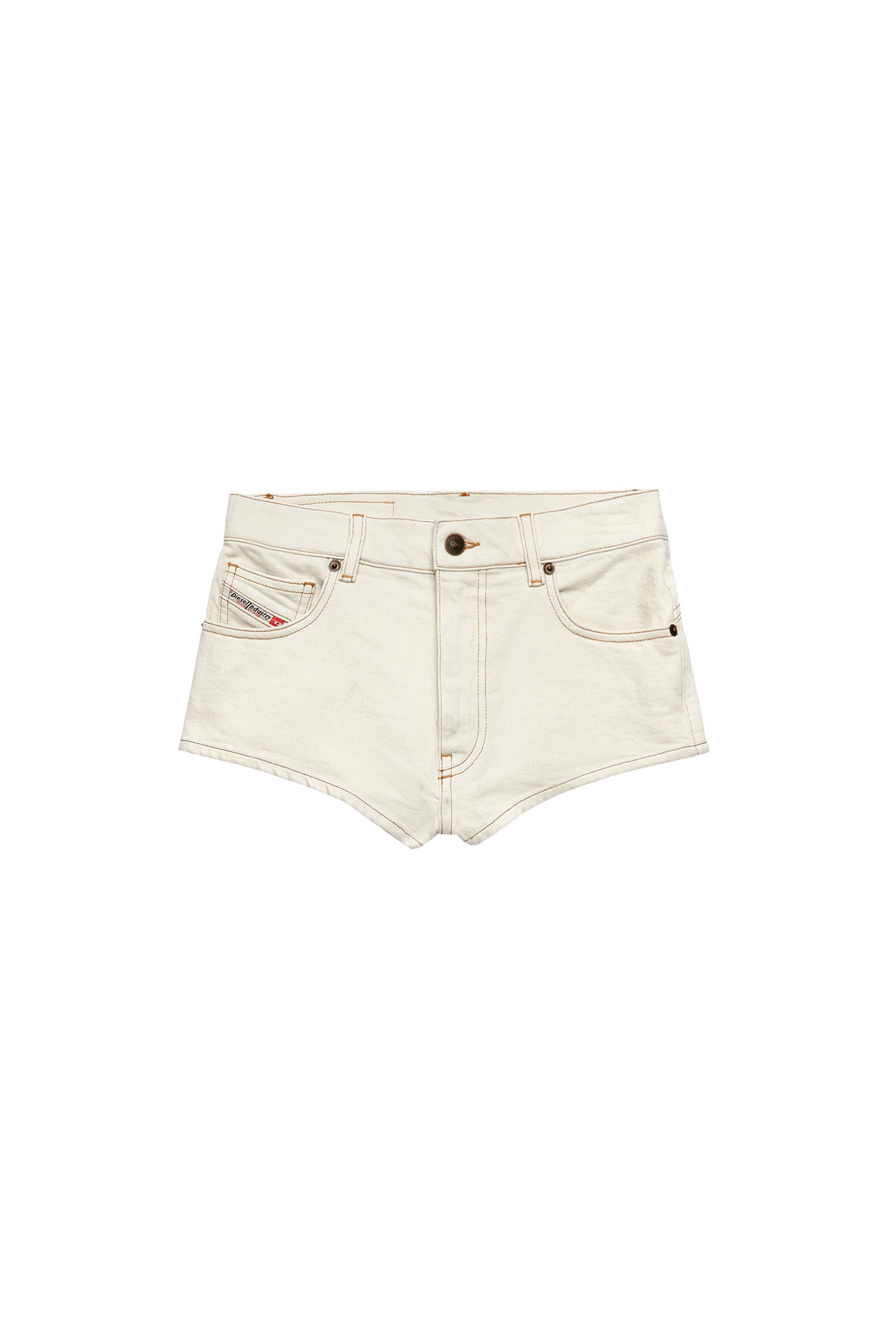 DE-LUNAR HOT PANTS, White - Shorts