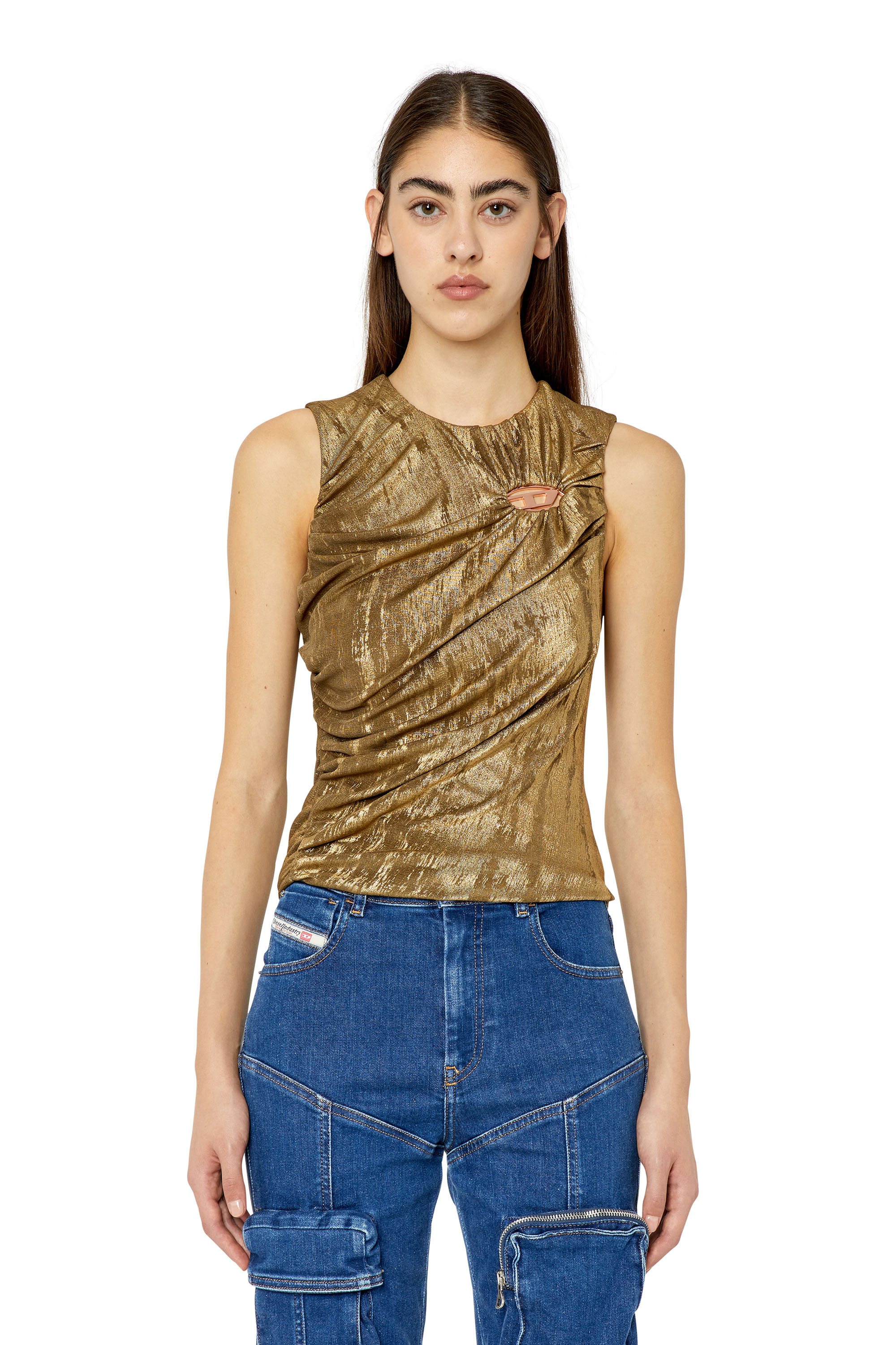 Diesel - T-FRUIT, Olive Green - Image 1
