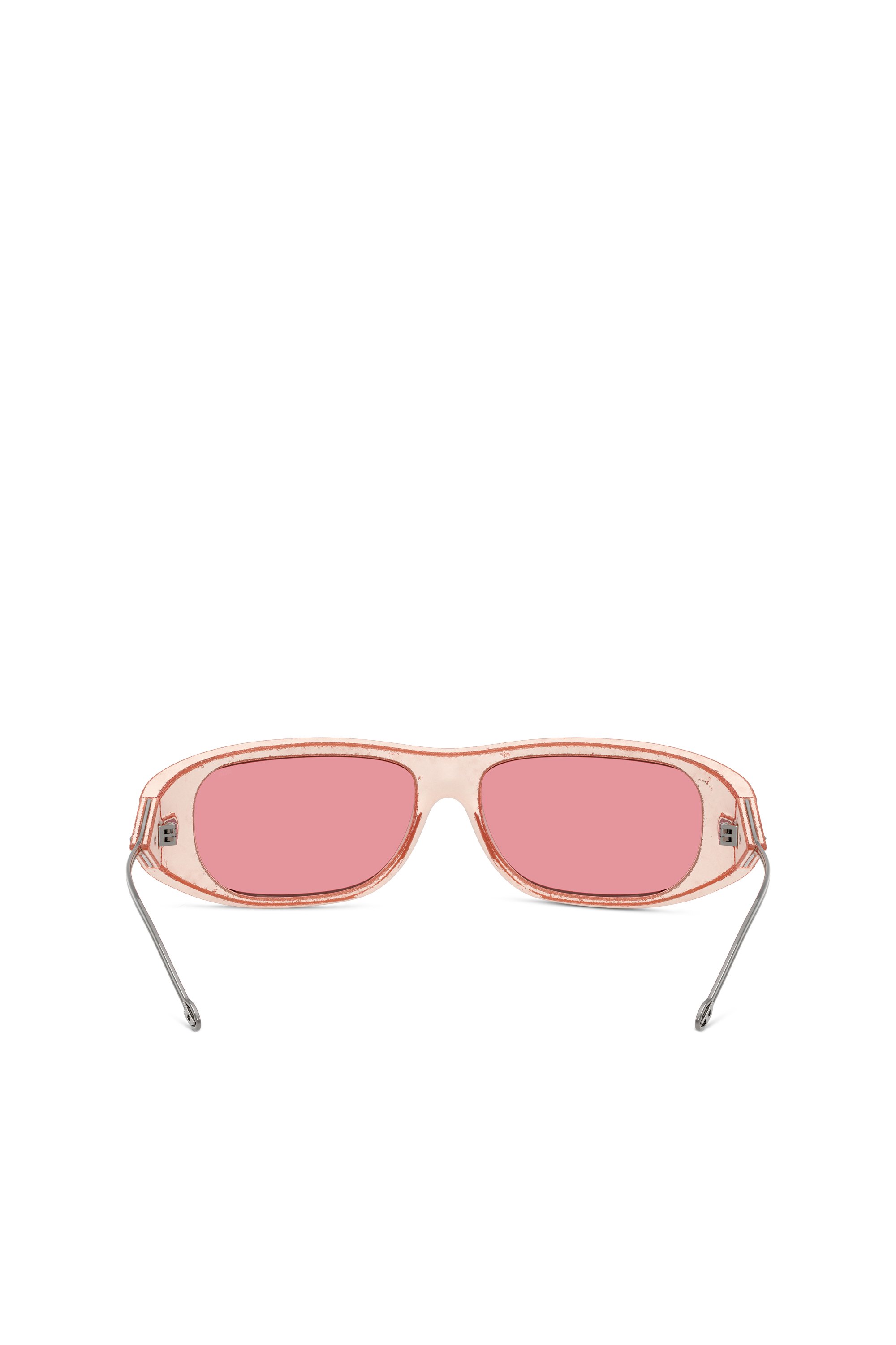 Diesel - 0DL3001 SIZE 61, Unisex's Wraparound style sunglasses in Pink - 3