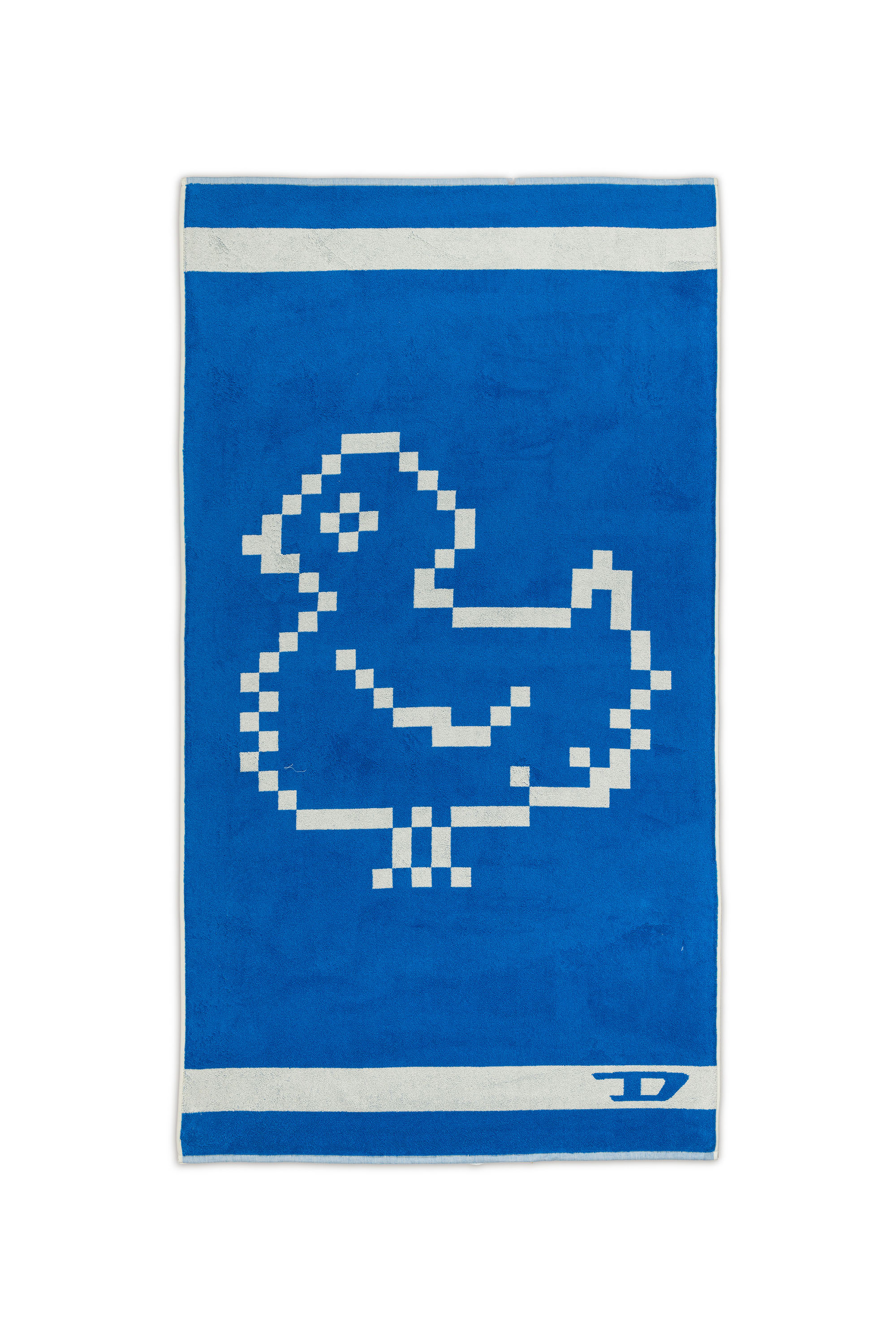 1018134  PIXEL TOYS 1 GREY/BLUE TOWEL