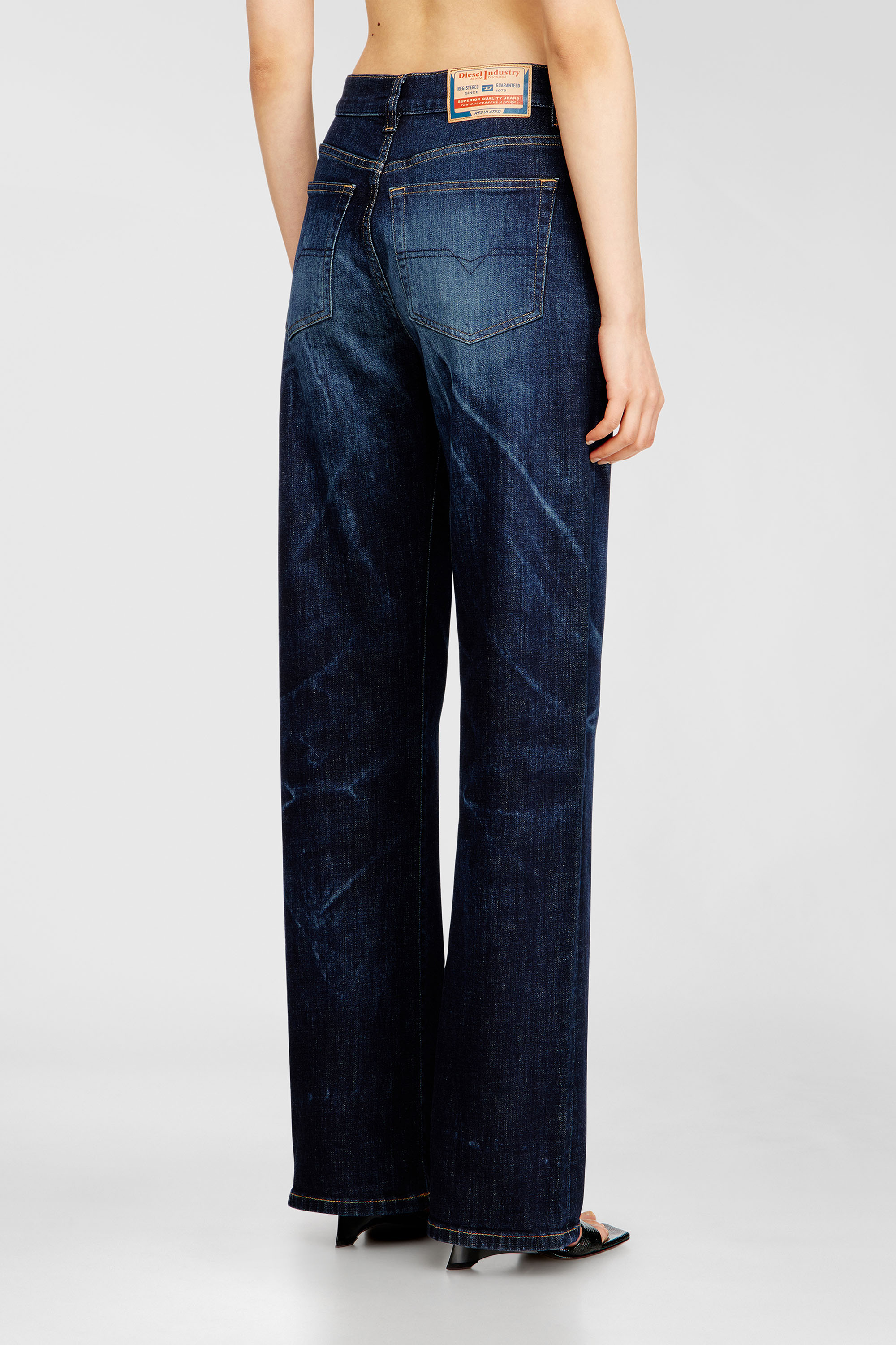 Diesel - Woman's Regular Jeans 1971 D-Sent 0ADBL, Dark Blue - 3