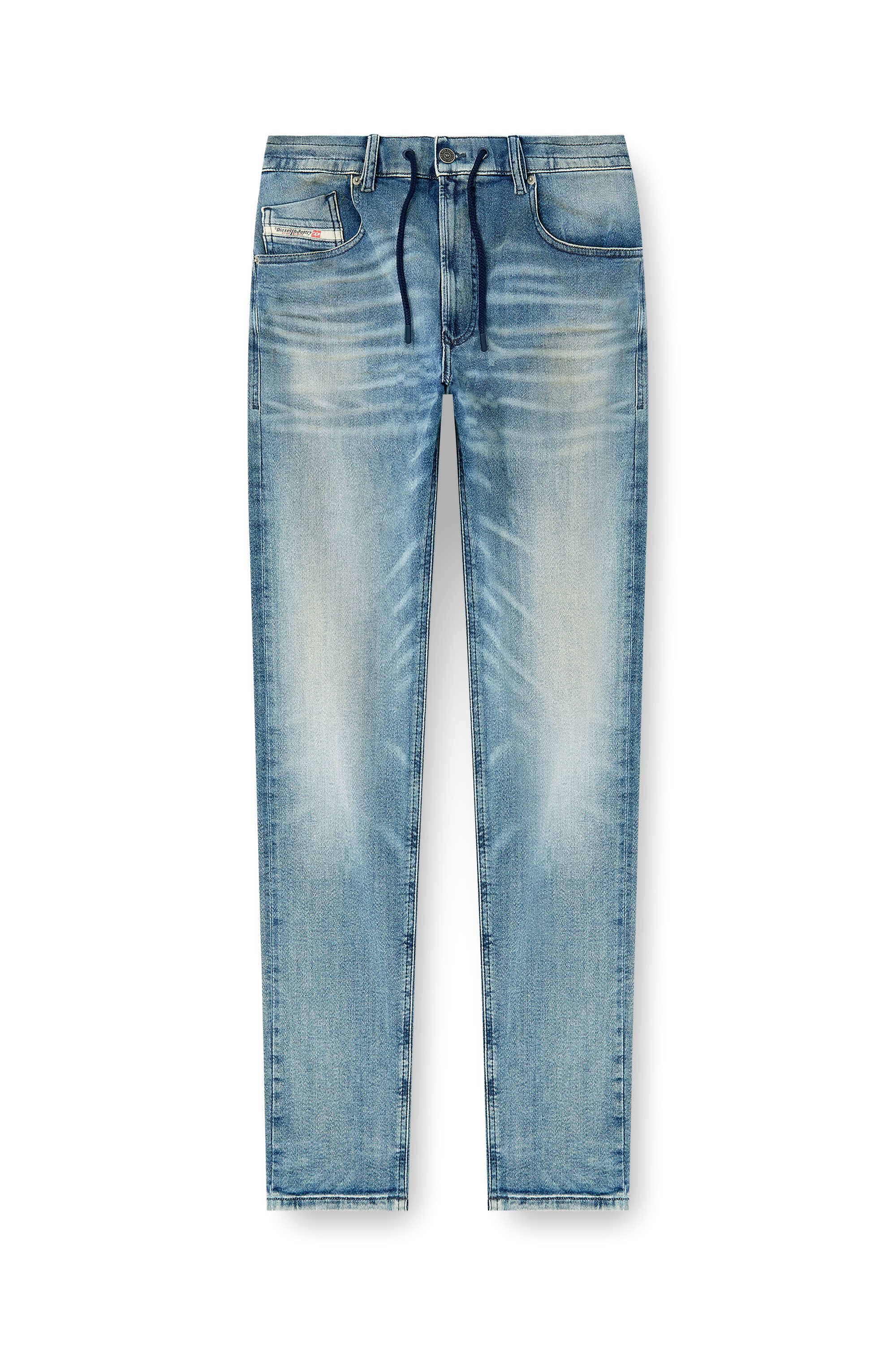 Diesel - Man's Regular 2032 D-Krooley Joggjeans&reg; 09N63, Light Blue - 3