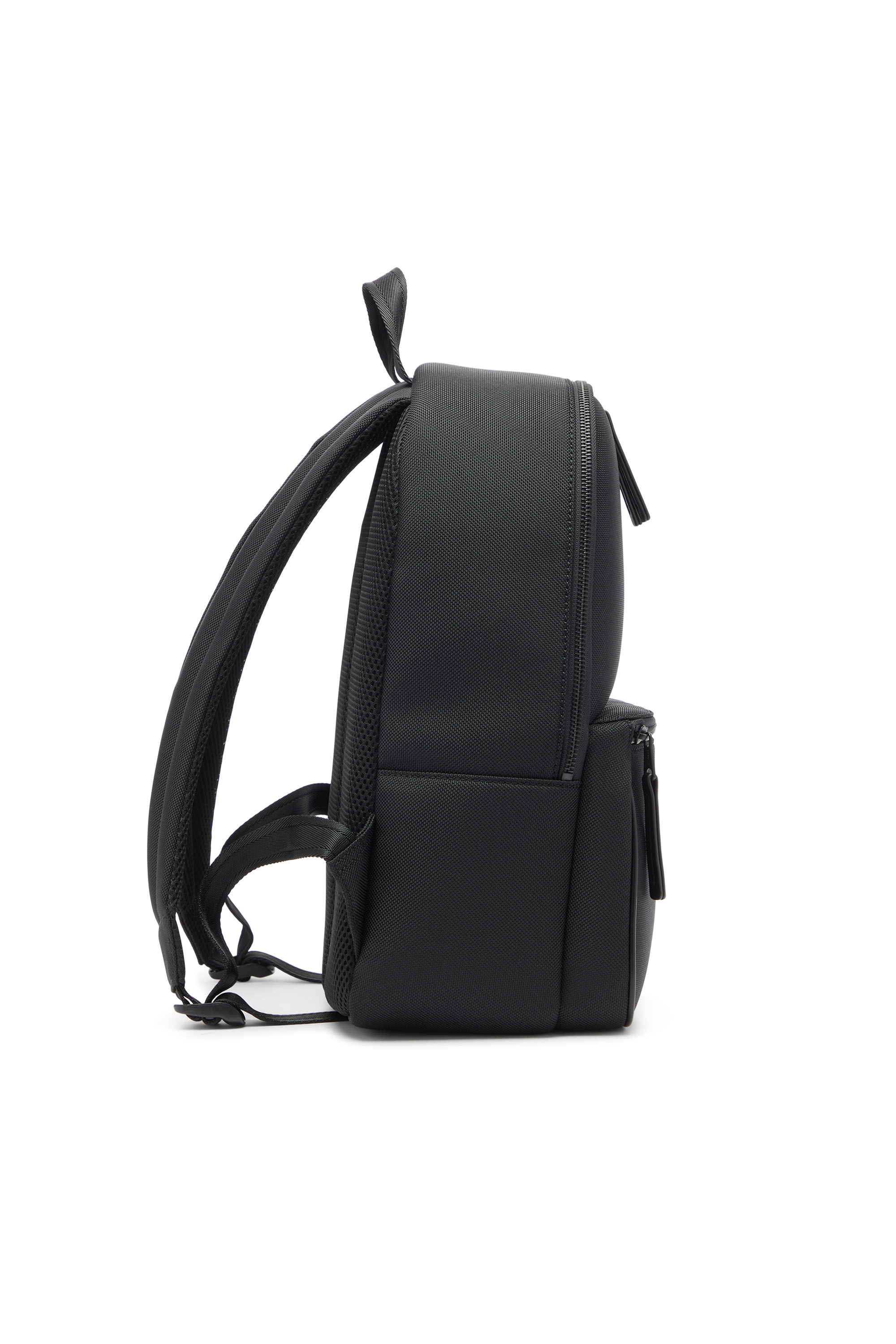 Diesel - HOLI-D BACKPACK M, Unisex's Holi-D - Backpack in nylon with Oval D logo in Black - 3