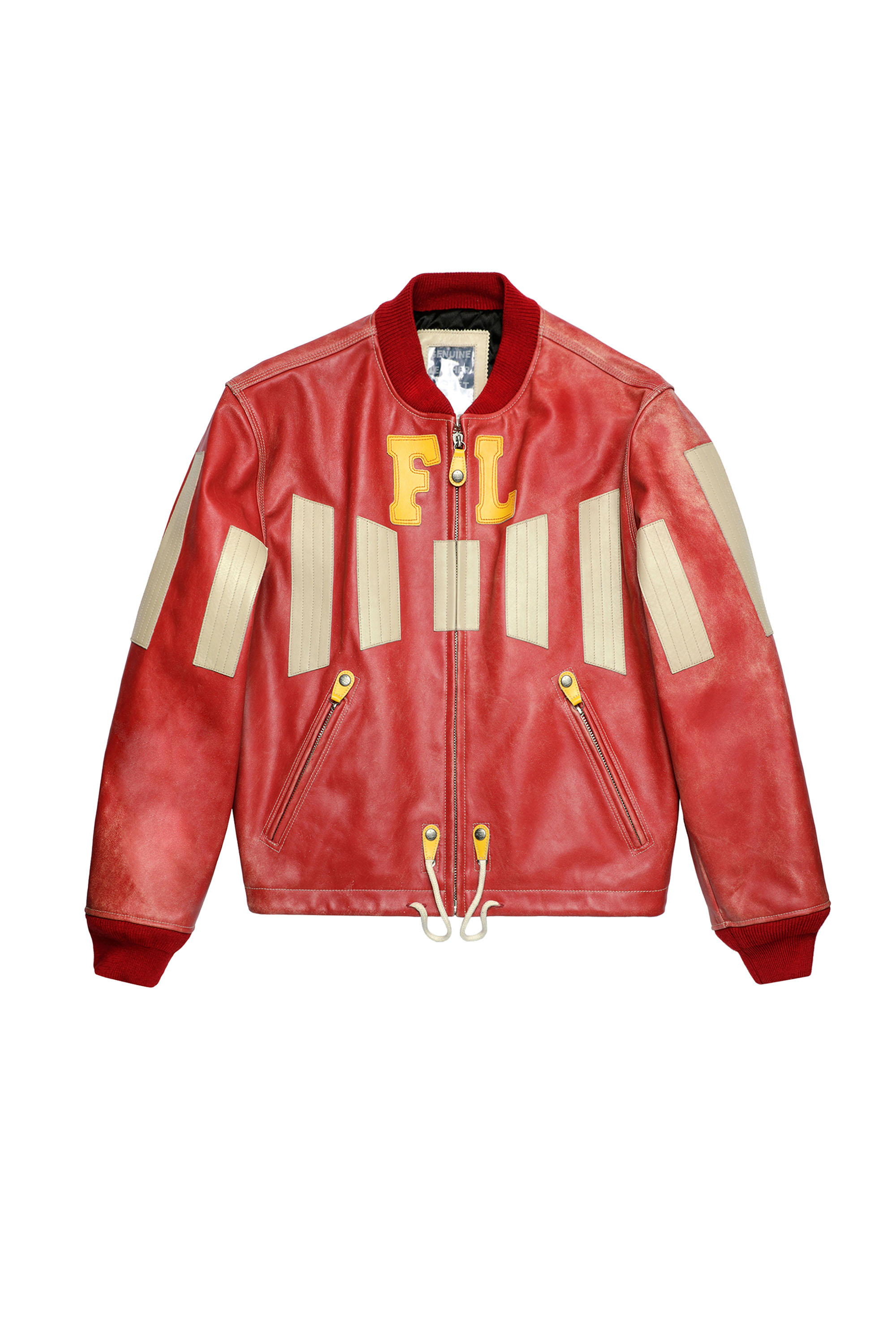 DXD-22-L01, Red - Leather jackets
